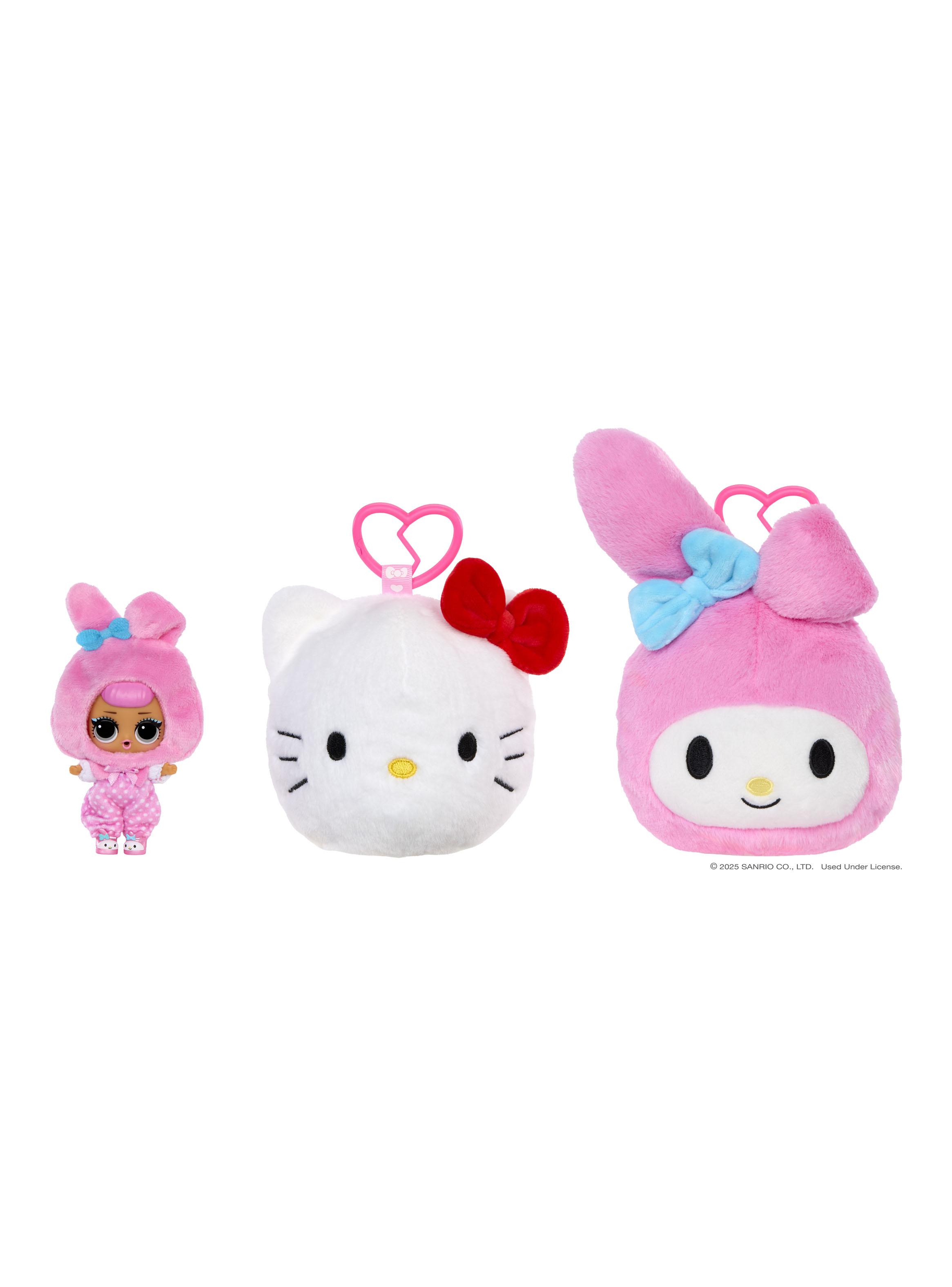 Muñeca L.O.L. Surprise vs Hello Kitty Plush Sorpresa-7