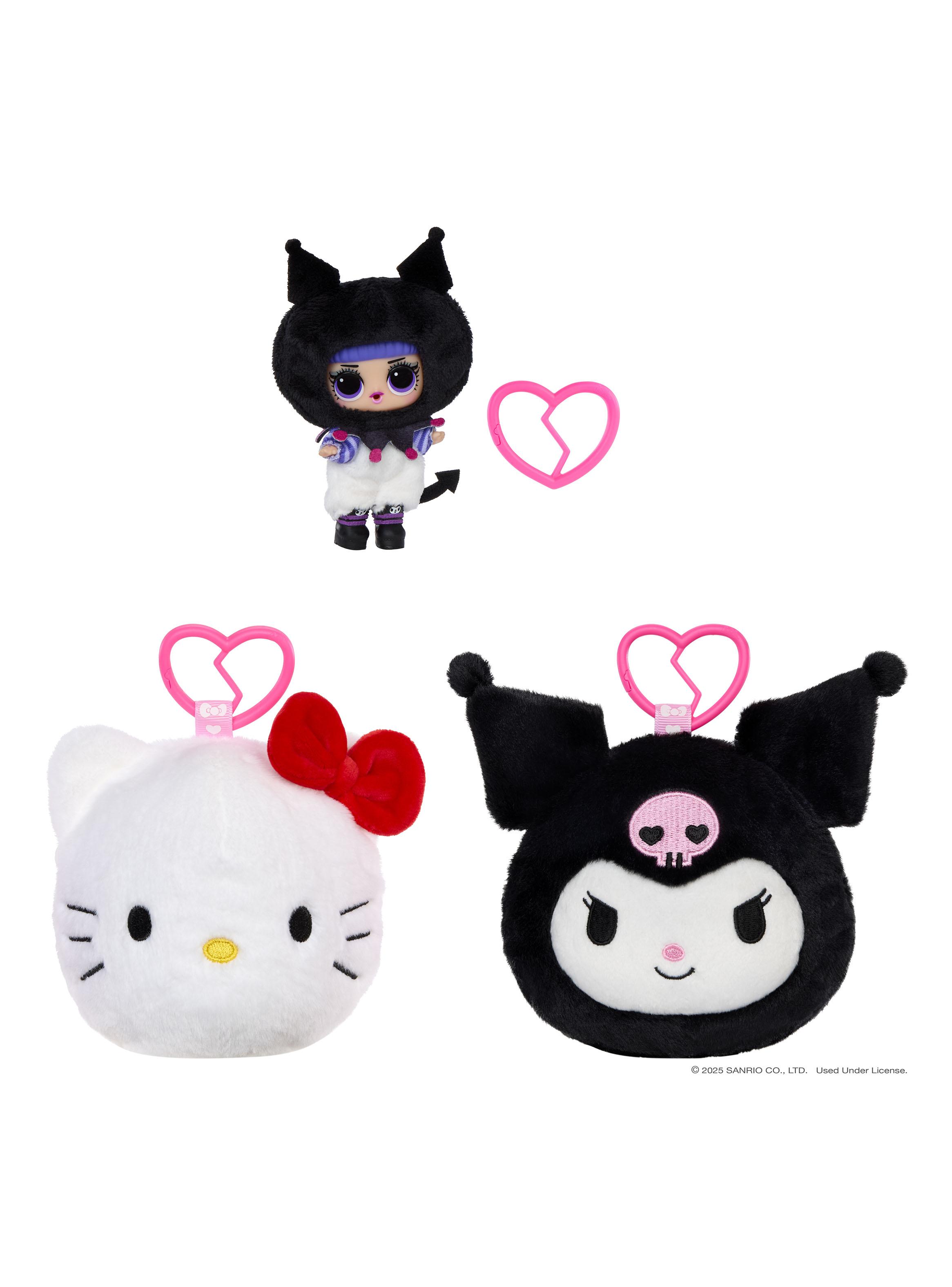 Muñeca L.O.L. Surprise vs Hello Kitty Plush Sorpresa-6