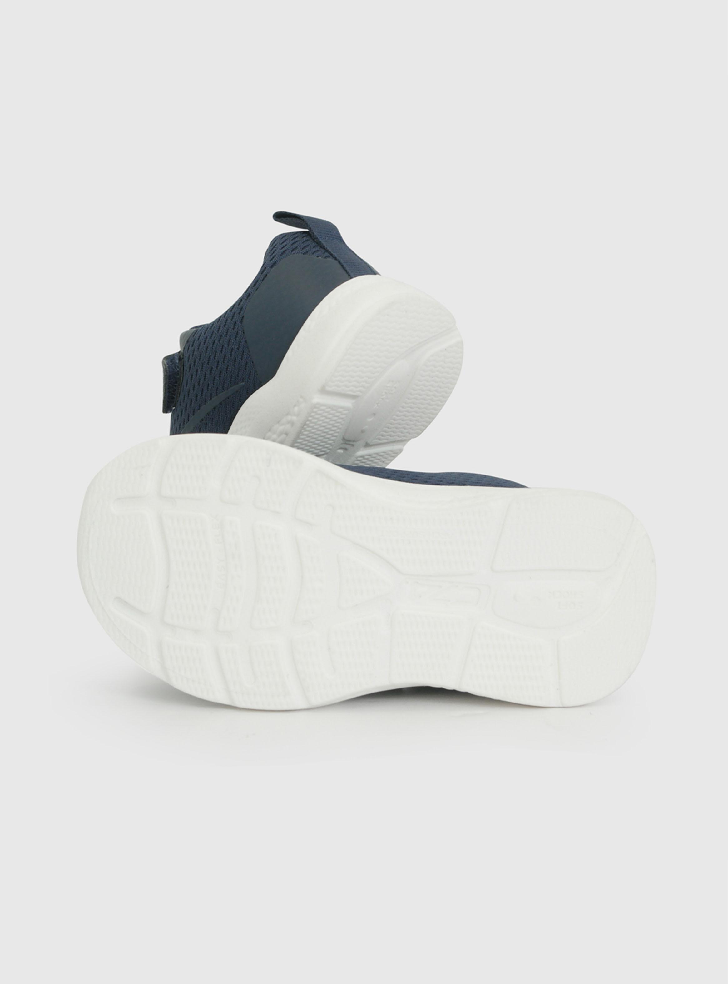Zapatilla Training Logo Active Velcro Elástico Niño-3