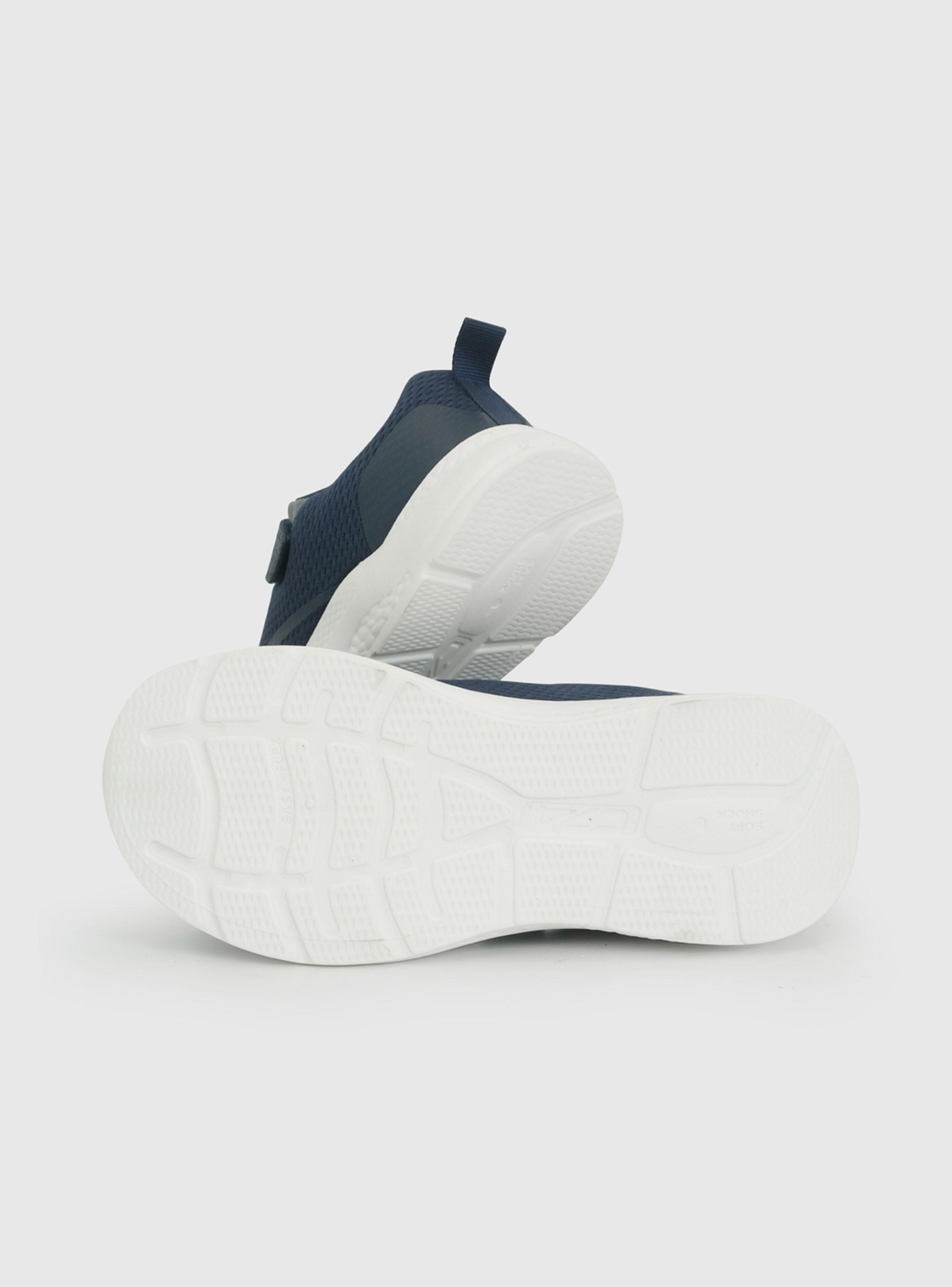 Zapatilla Training Blue Active Velcro Elástico Niños-3