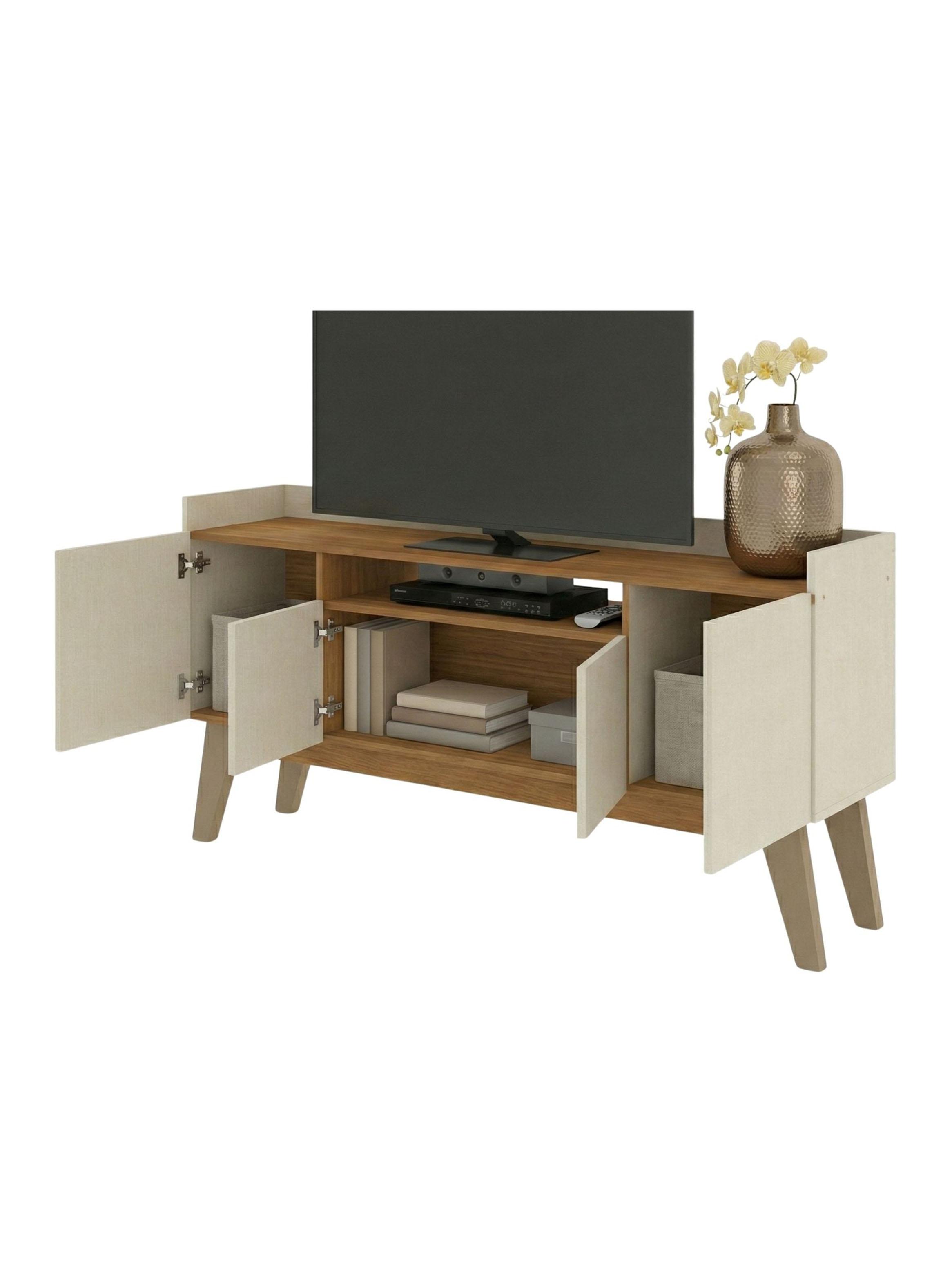 Rack TV Florencia para Pantalla hasta 70'' Roble Beige-3
