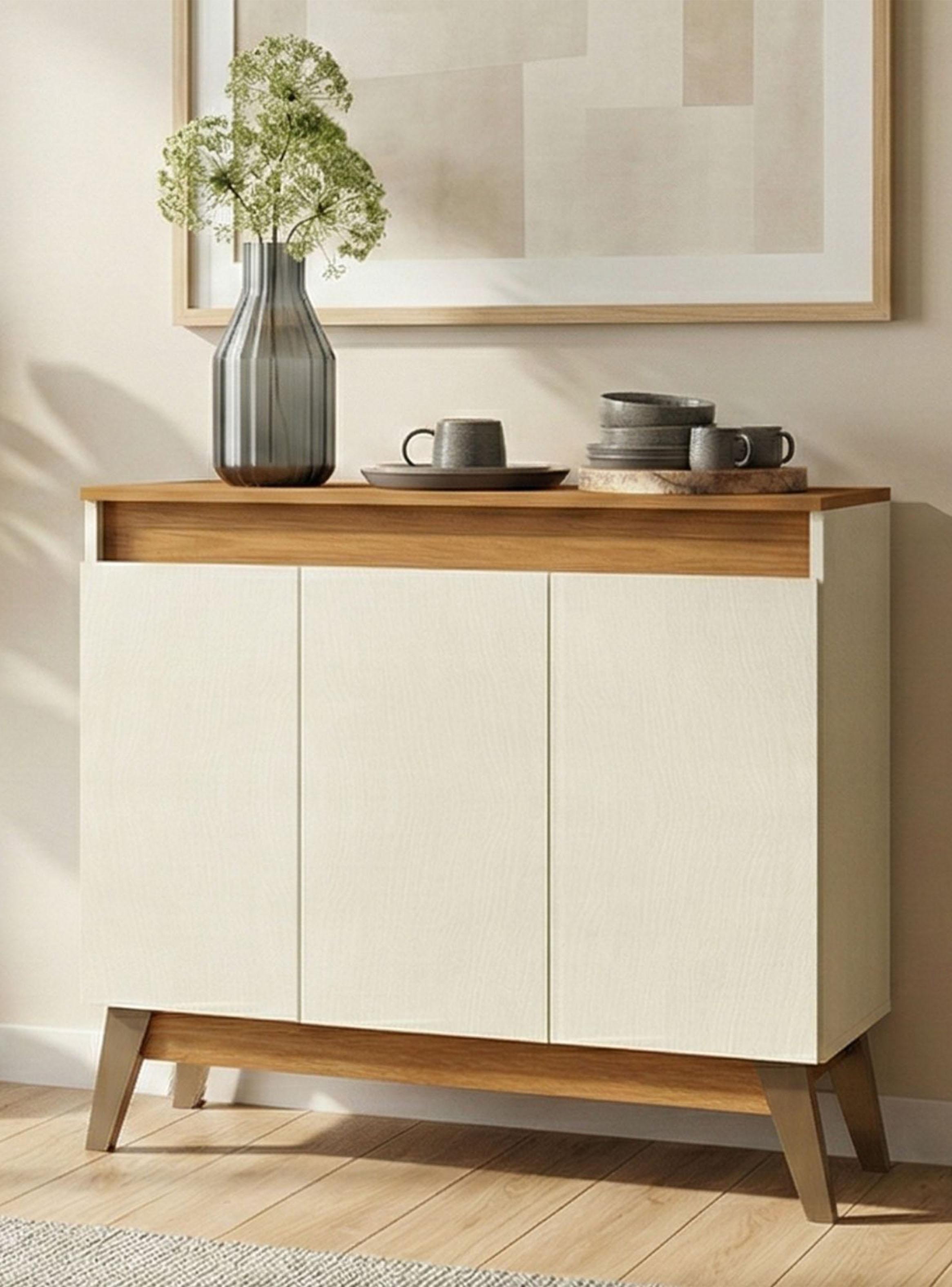 Buffet Treviso 3 Puertas Roble Beige-5