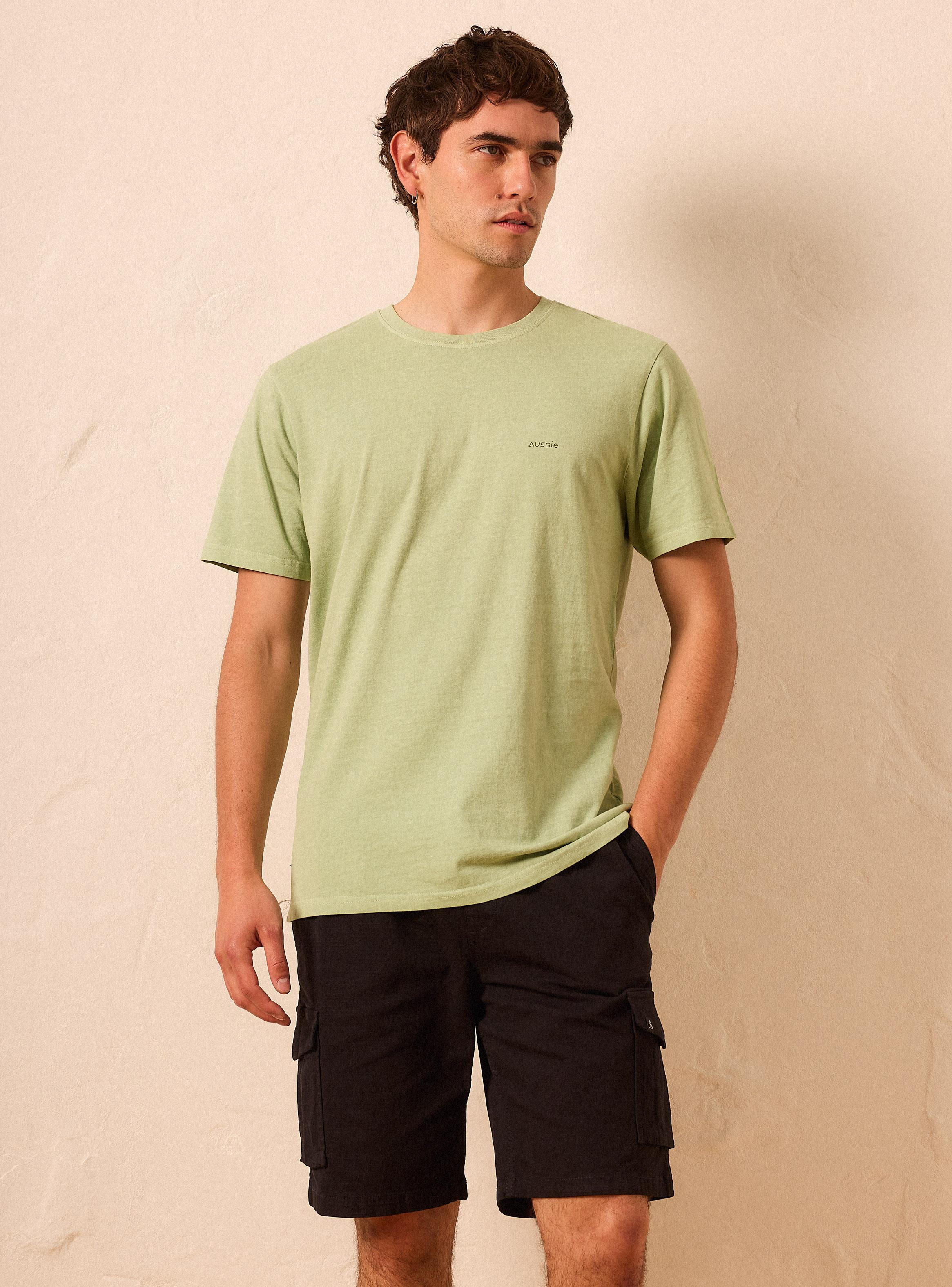 Polera Manga Corta Espalda con Estampado-0