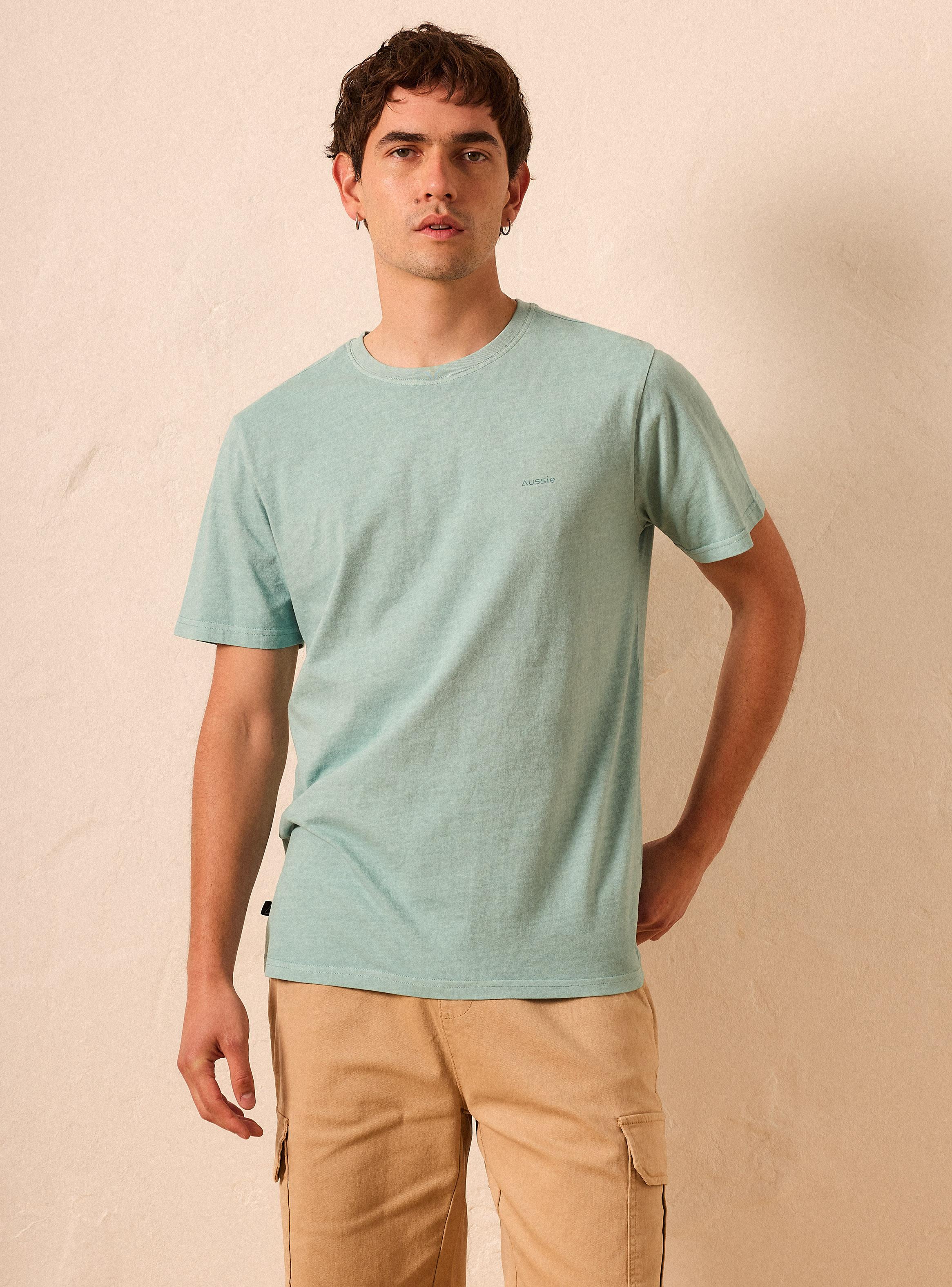 Polera Manga Corta Espalda con Estampado-0
