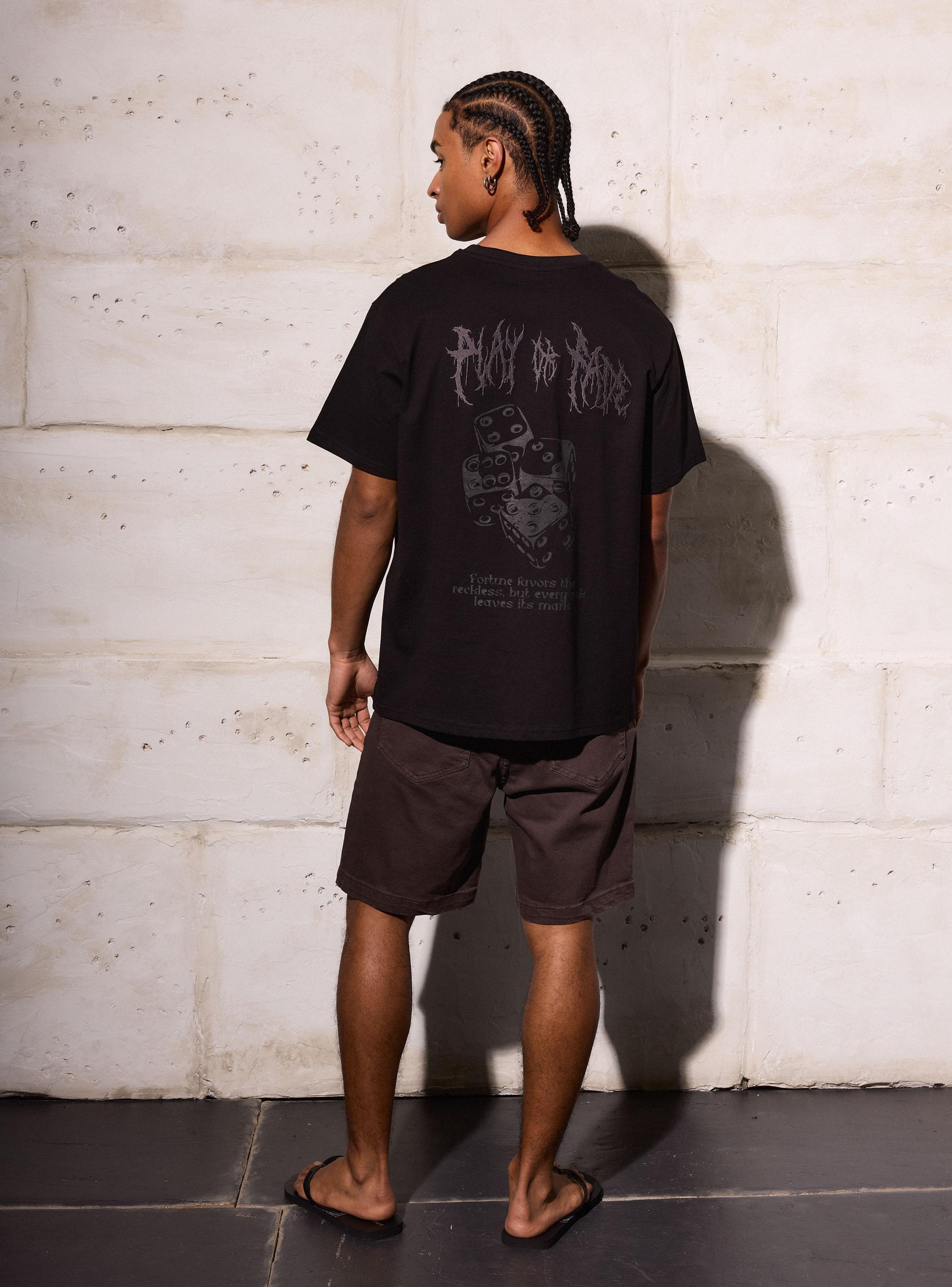 Polera con bordado Algodón-5
