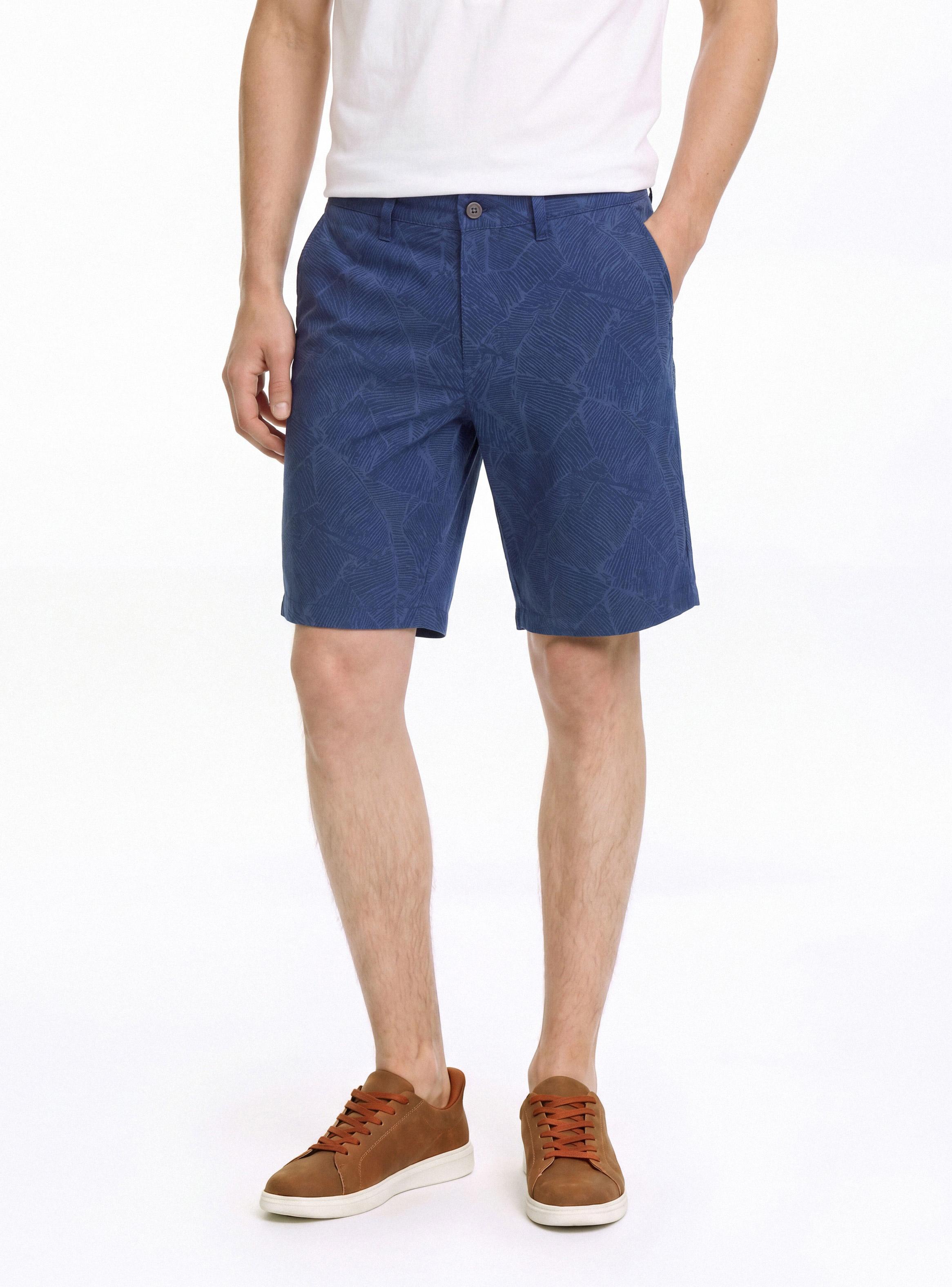 Bermuda Regular Fit Miniprint-0