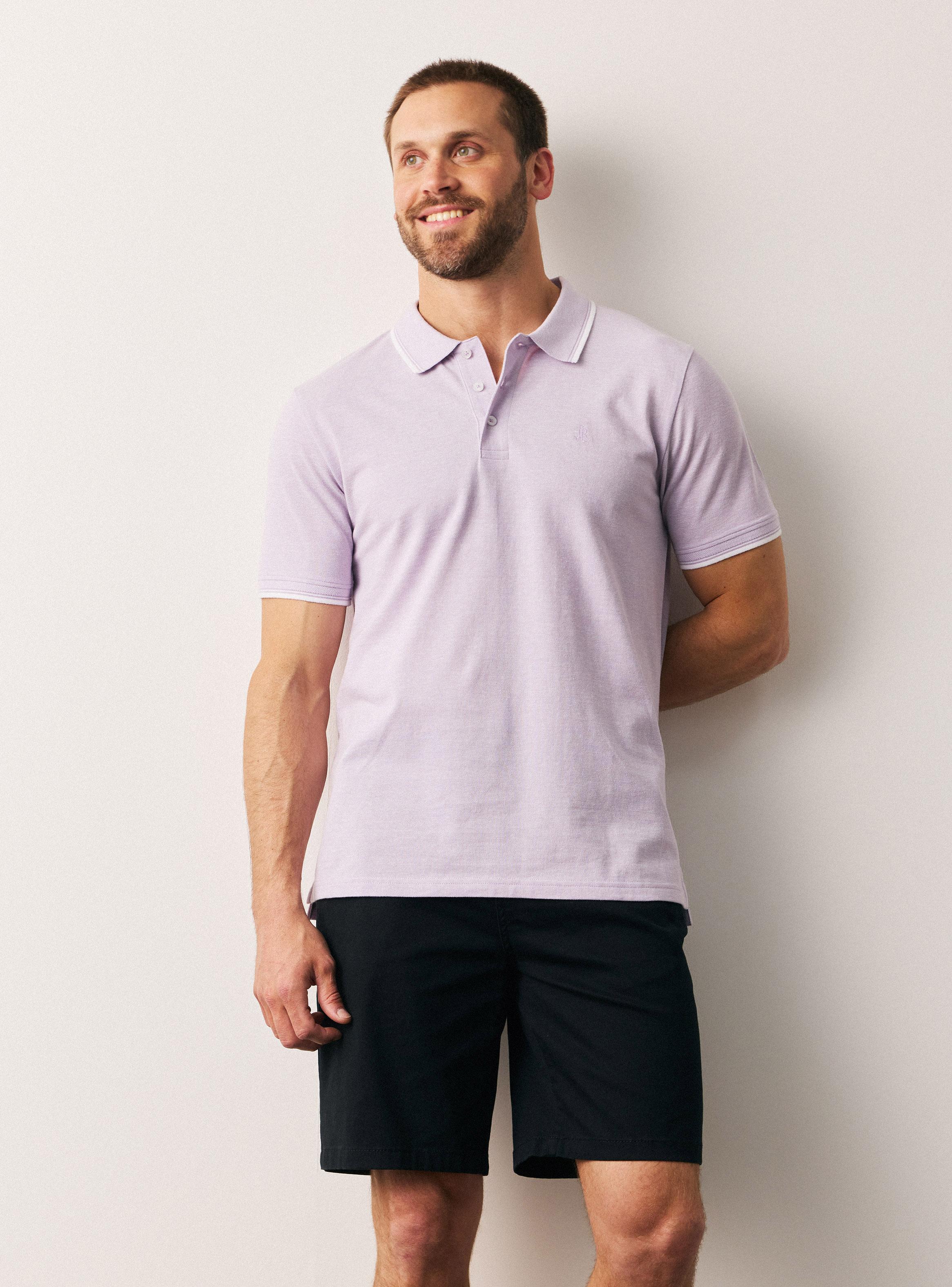Polera Polo Melange-0