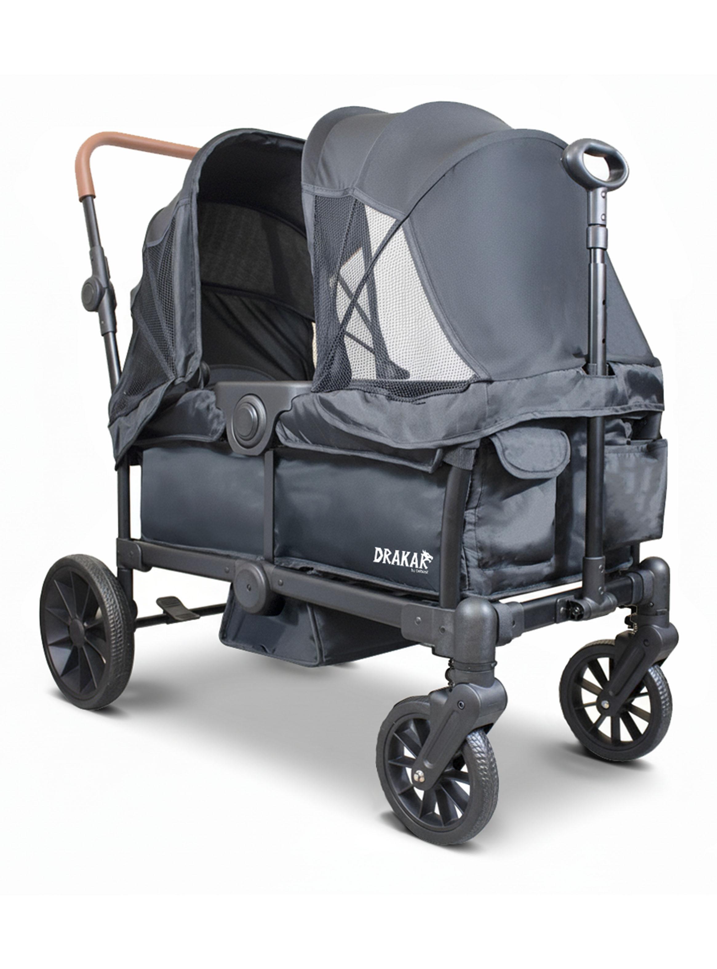 Carro de Paseo Coche Wagon Negro-0