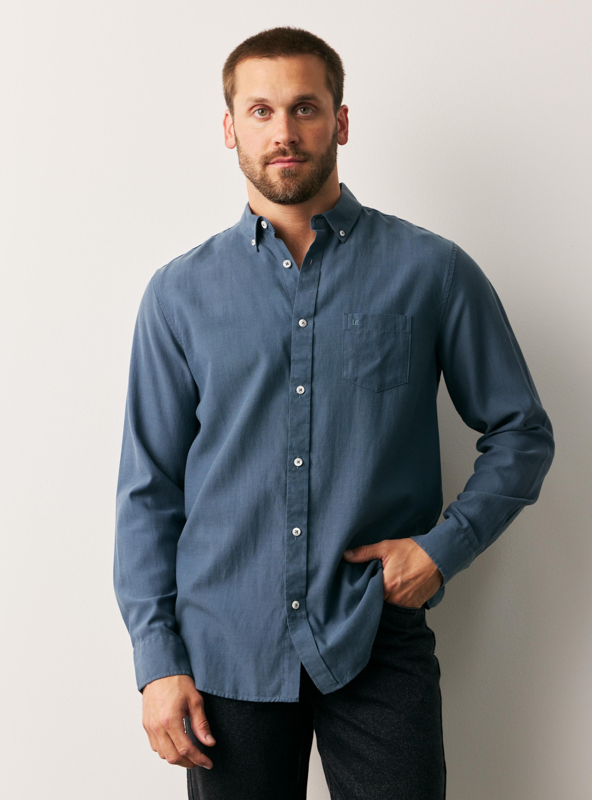 Camisa Algodón Tencel-0