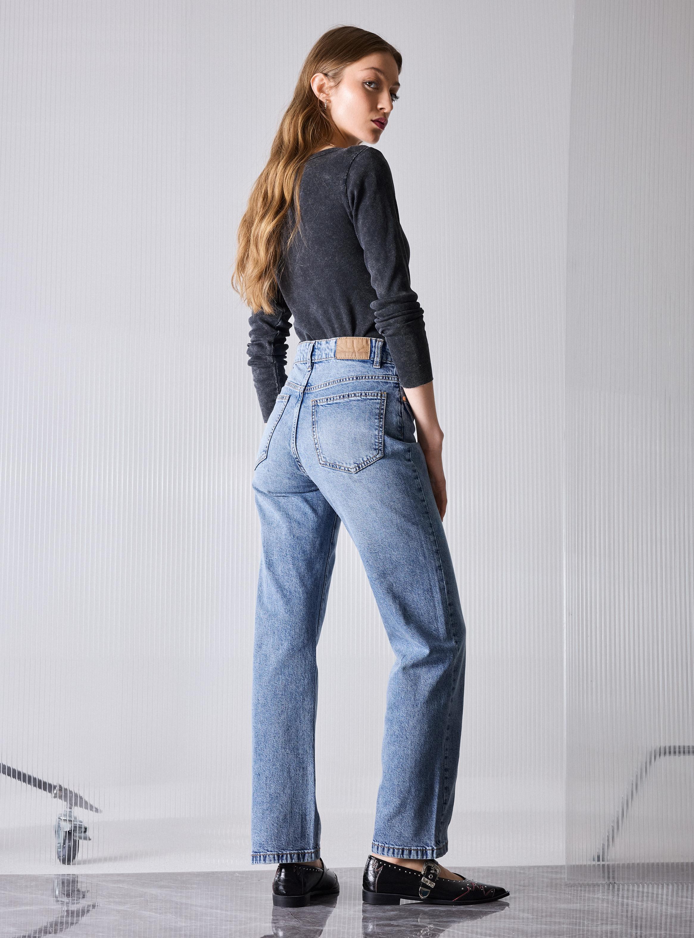 Jeans Básico 5 Bolsillos Recto-5