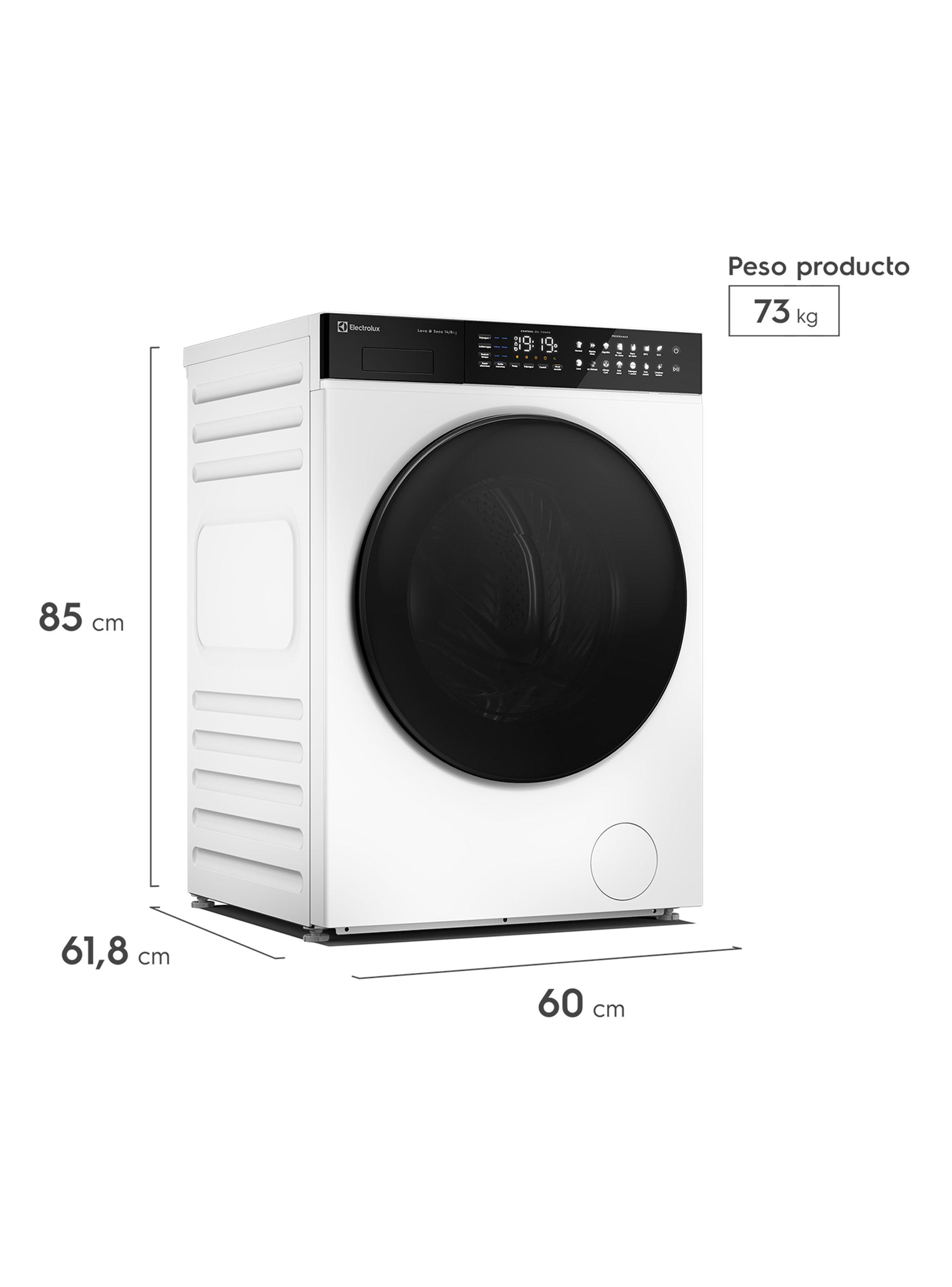 Lavadora Secadora Carga Frontal 14/8 kg EFLWD12W-2