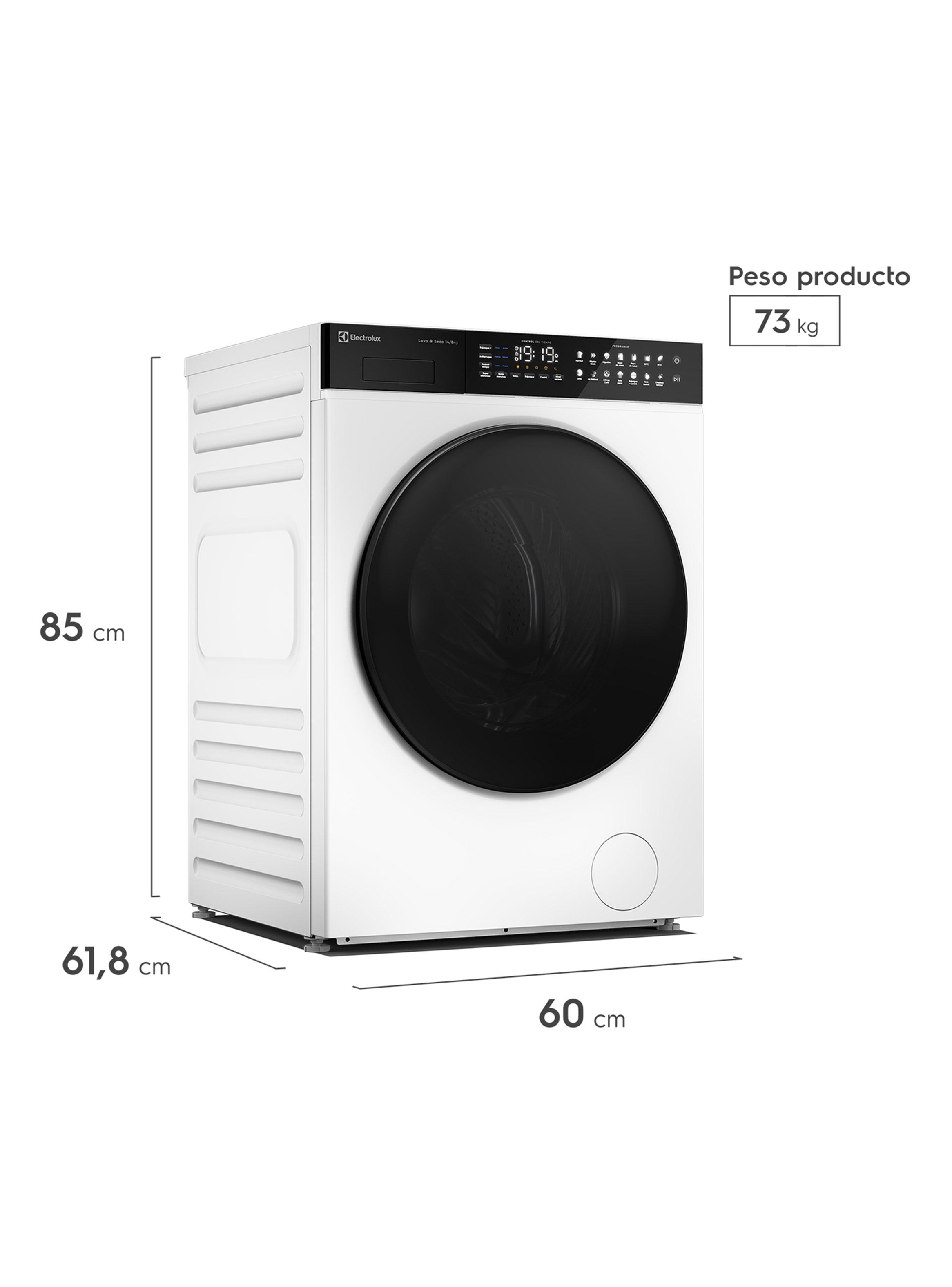 Lavadora Secadora Carga Frontal 14/8 kg EFLWD12W-2