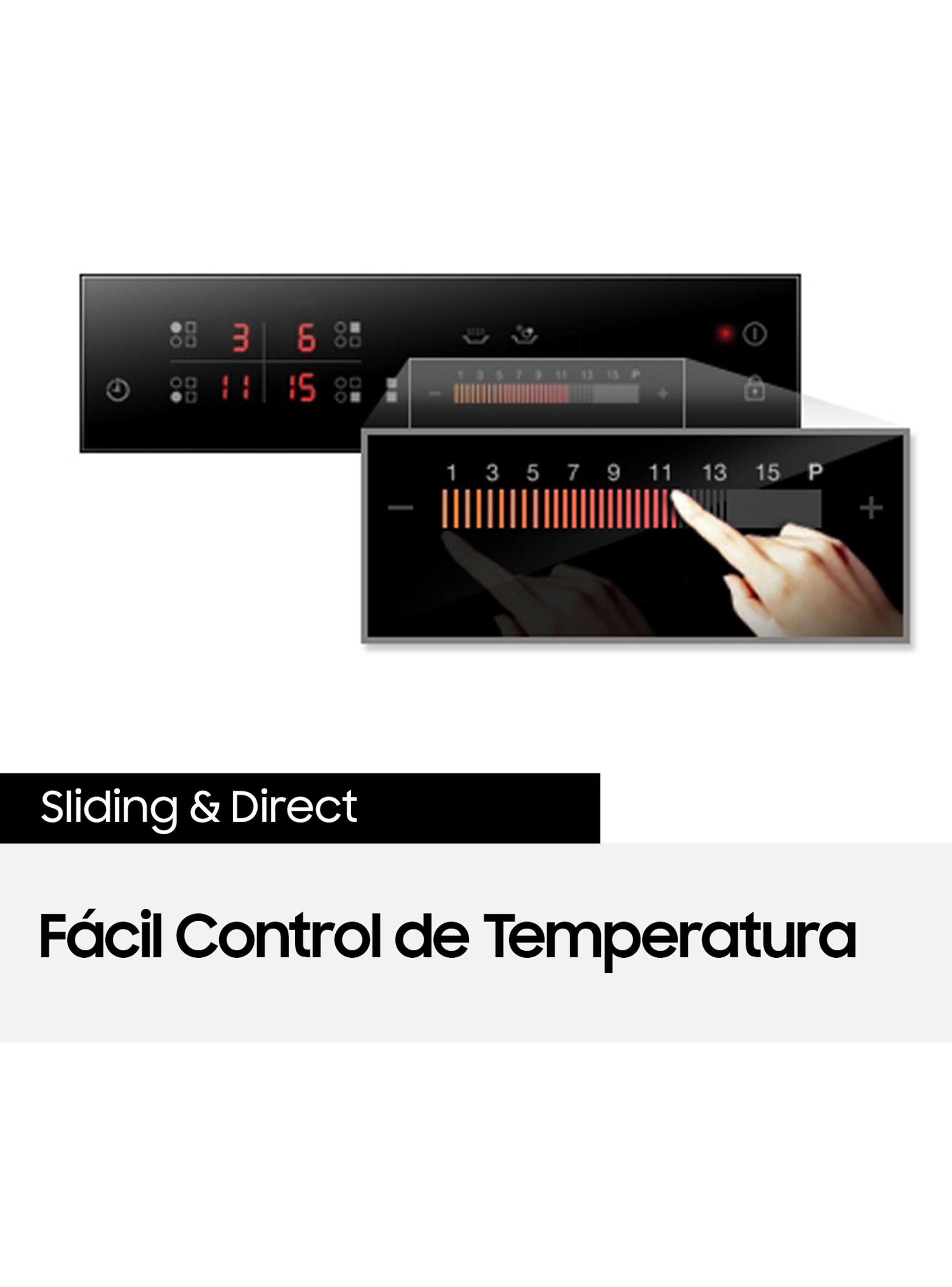 Encimera Eléctrica Vitrocerámica 4 Quemadores CTR264KC01/BG-4