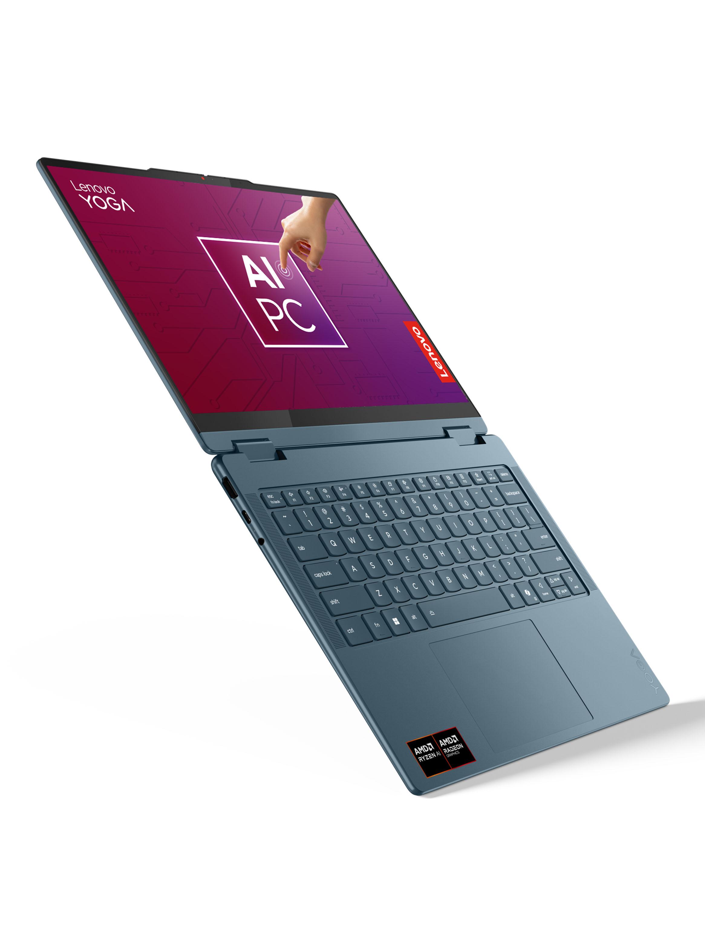 Notebook Yoga 7 AMD Ryzen AI 7 350 32GB RAM 1TB SSD 14'' OLED Touch 60Hz + Lápiz-6