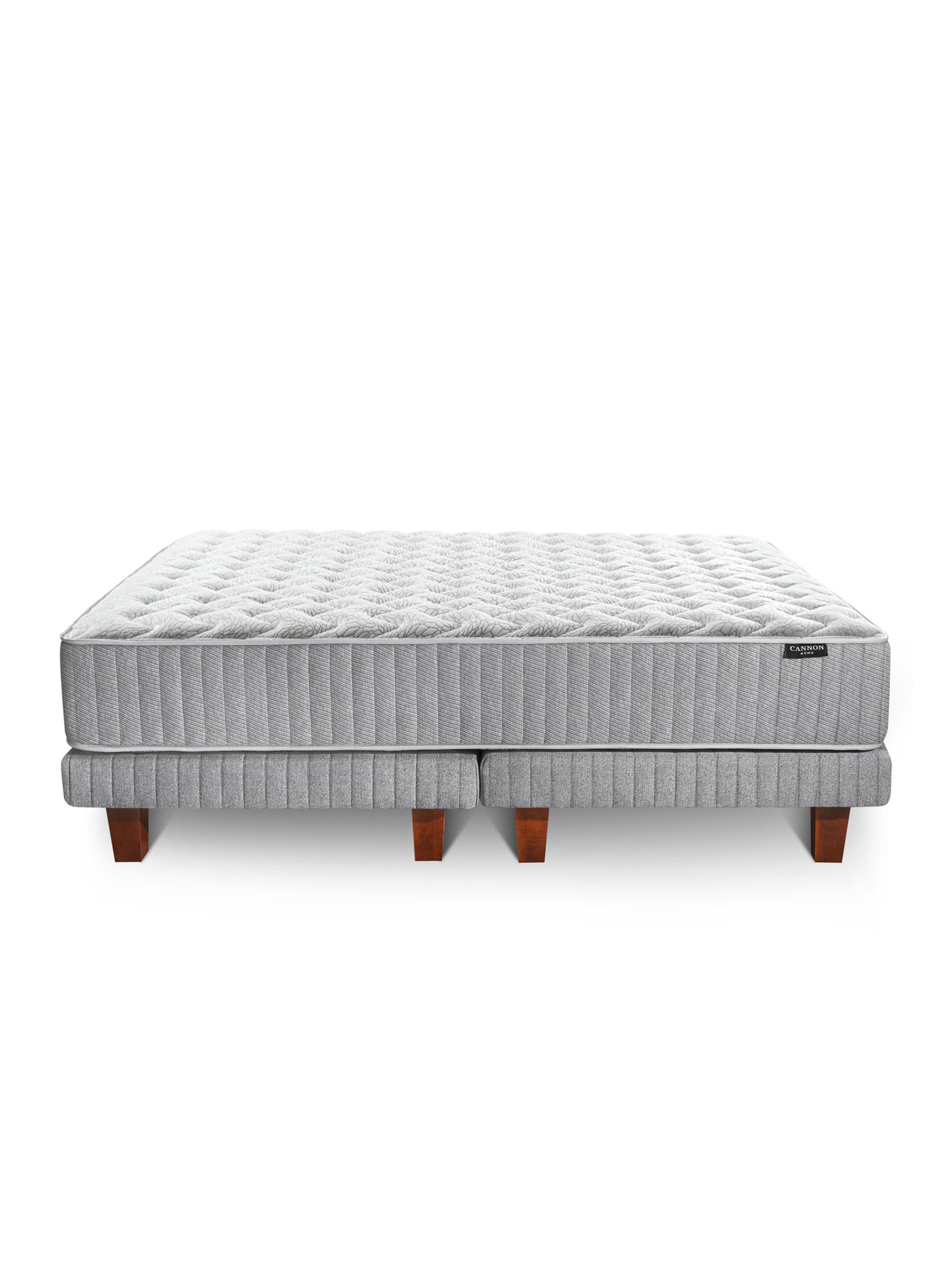 Cama Europea Hybrid Cotton 2 Plazas Base Dividida-2