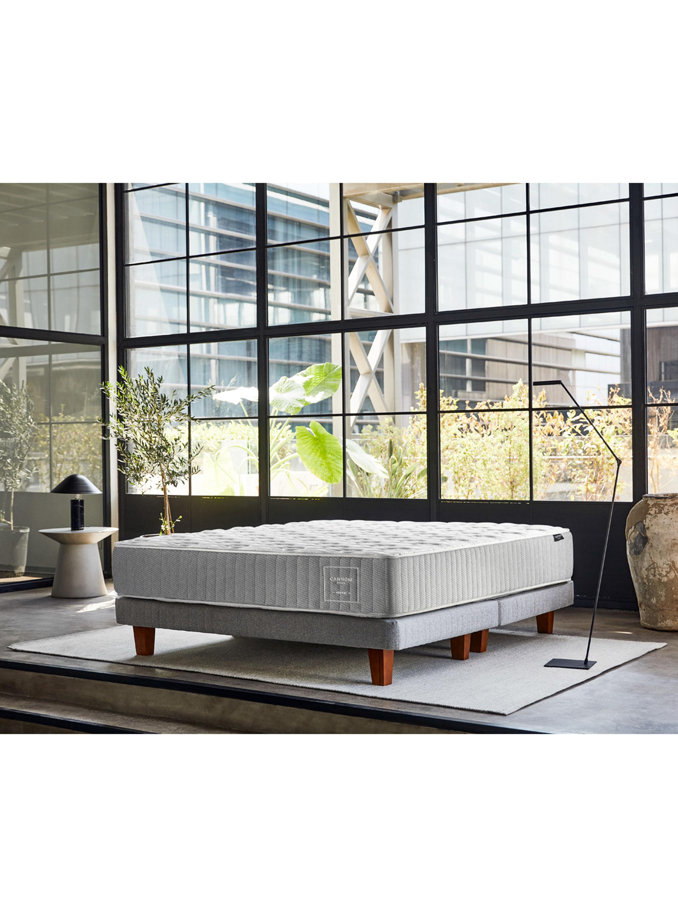 Cama Europea Hybrid Cotton 2 Plazas Base Dividida-5