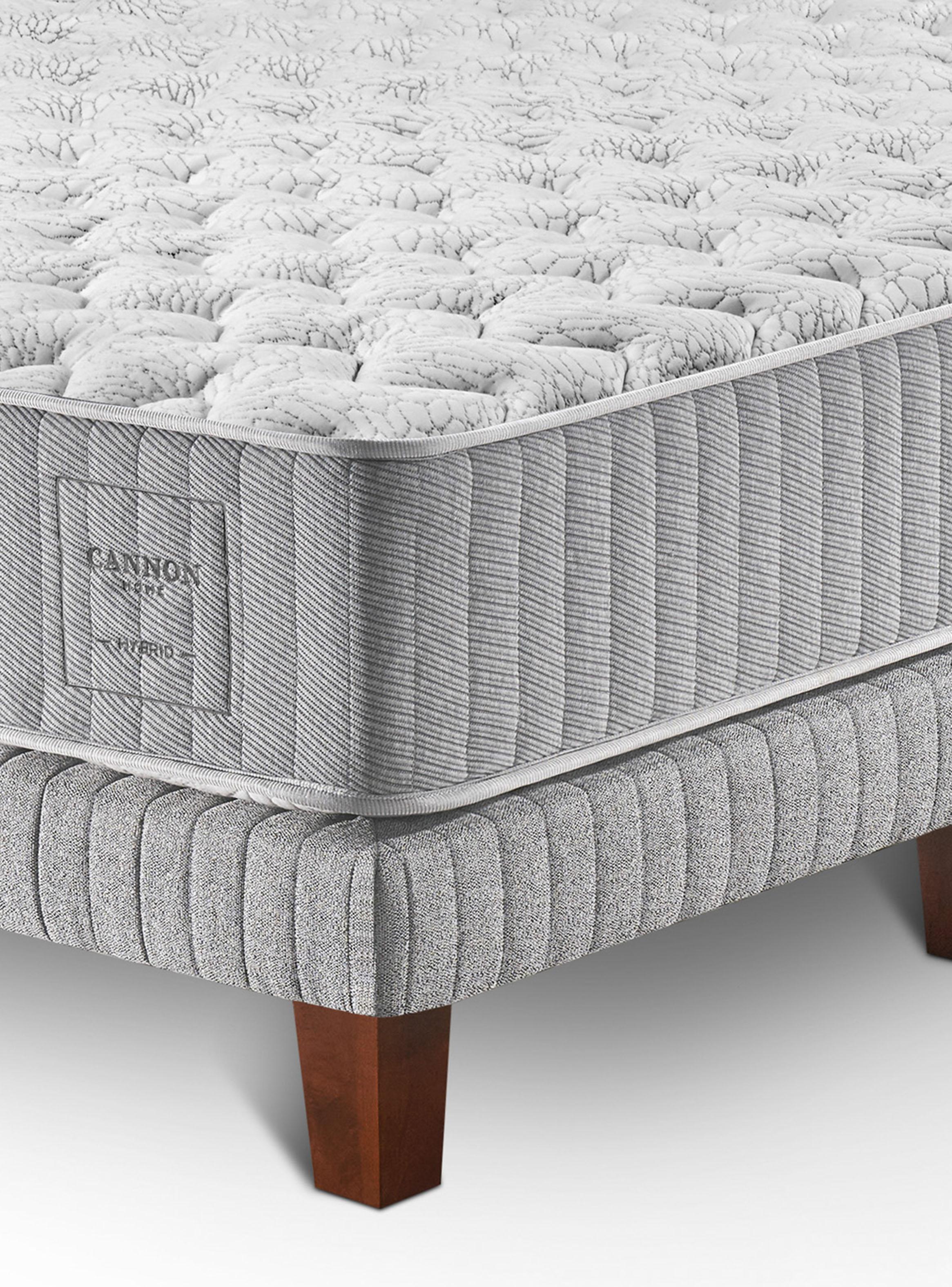 Cama Europea Hybrid Cotton King Base Dividida-3