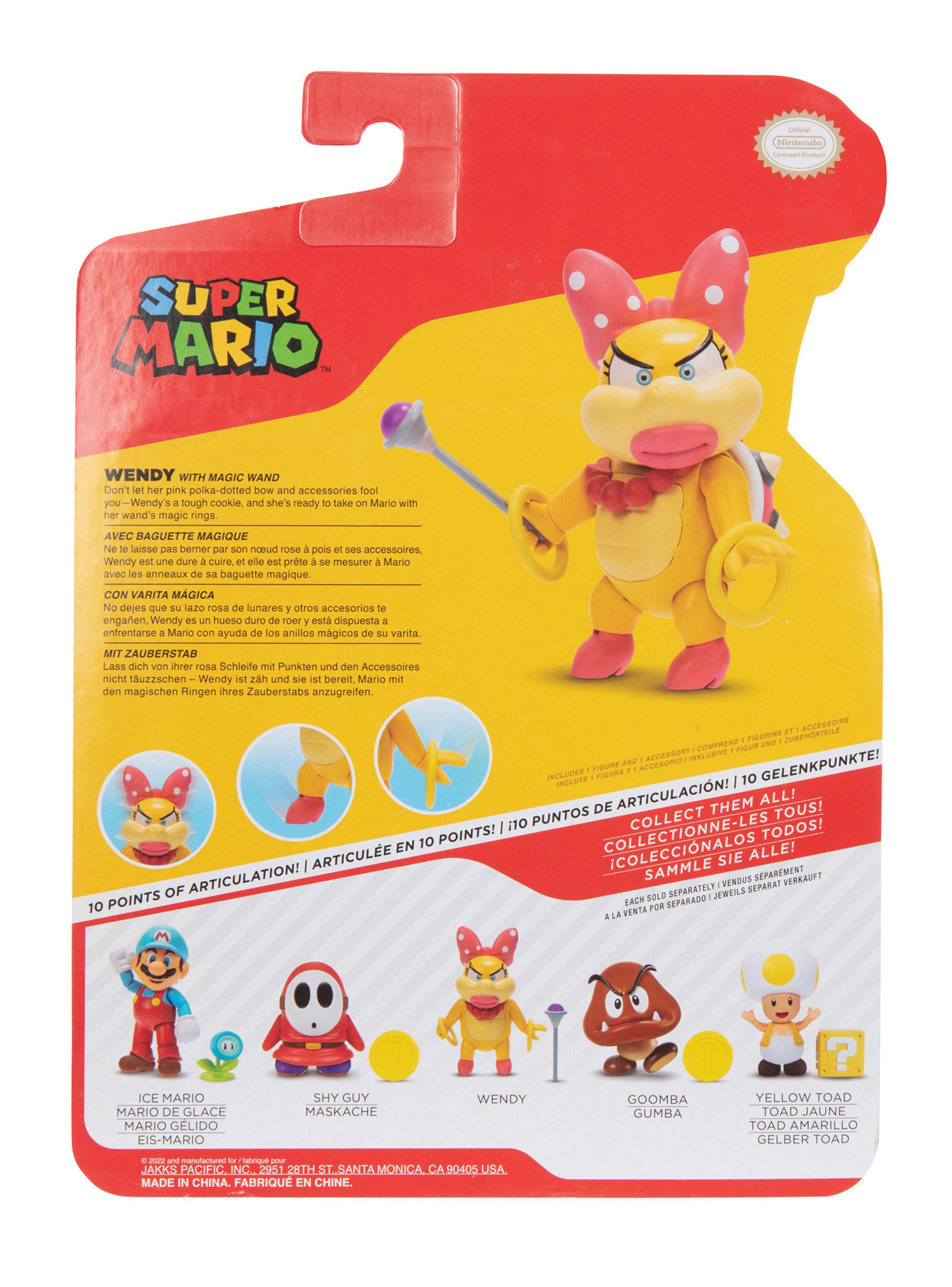 Figura de Acción Super Mario Wendy 10 cm-3