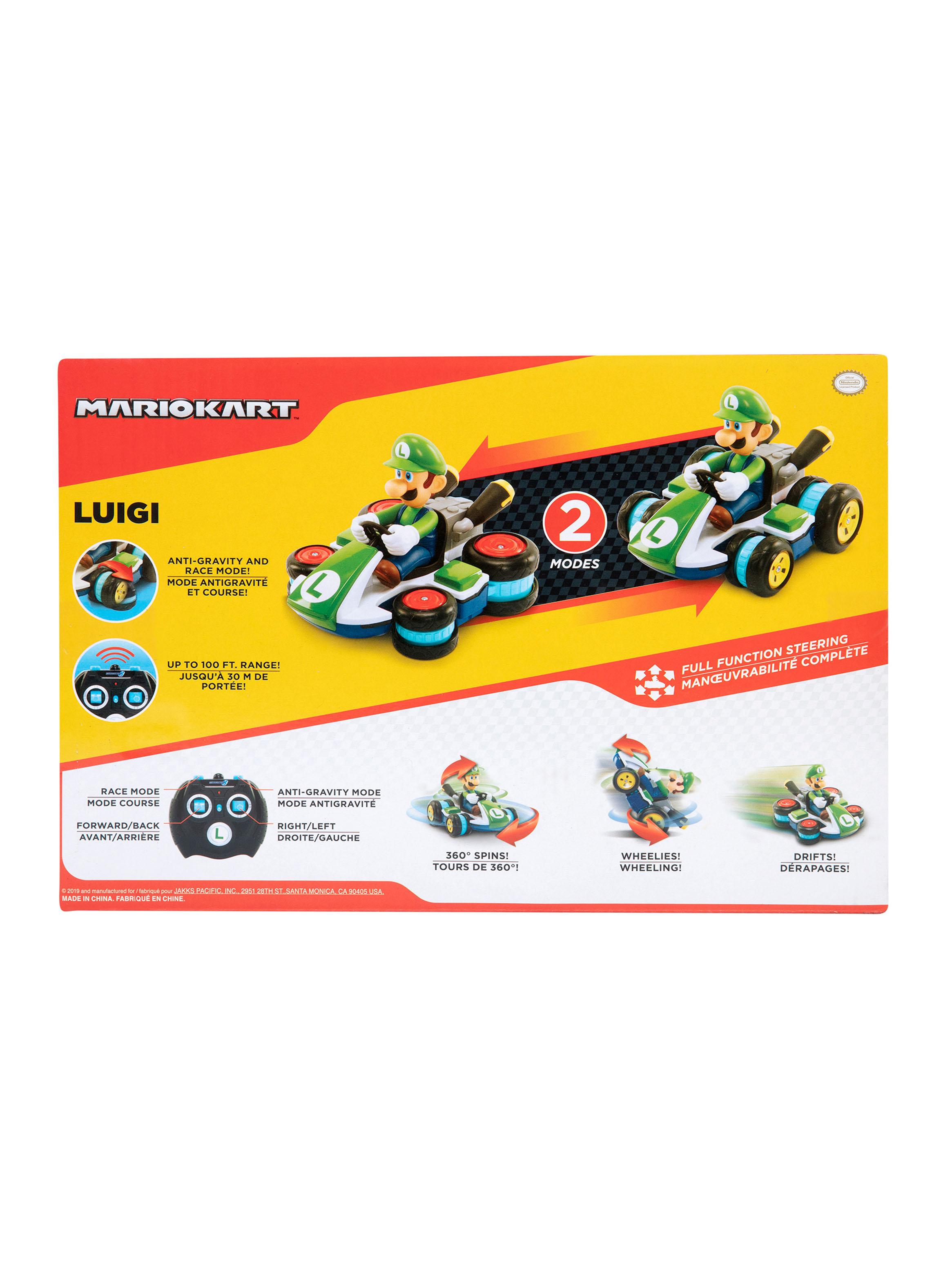 Vehículo a Control Remoto Luigi Mariokart de Nintendo-3