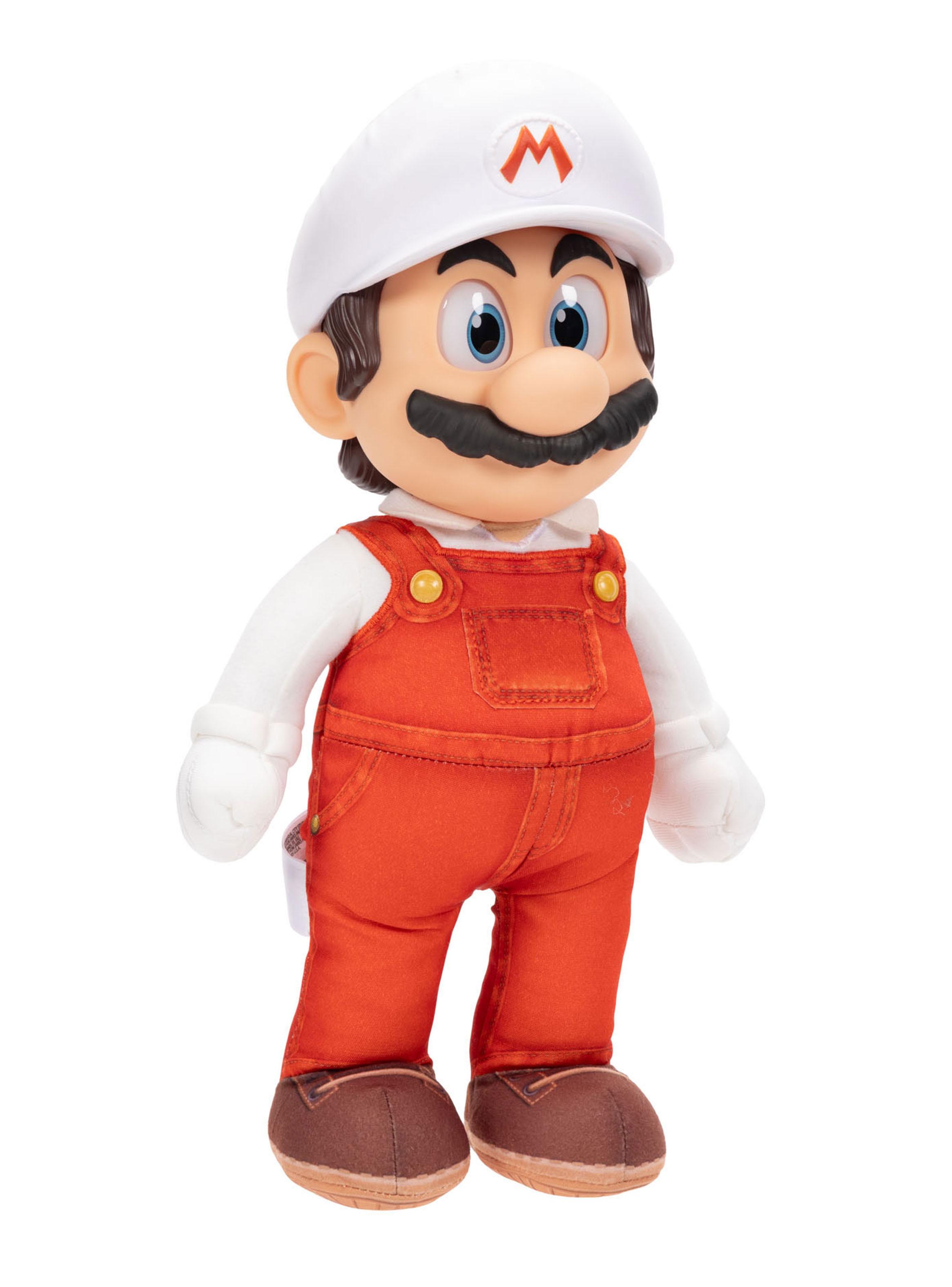 Peluche Mario con Cabeza Plástica 36 cm-0