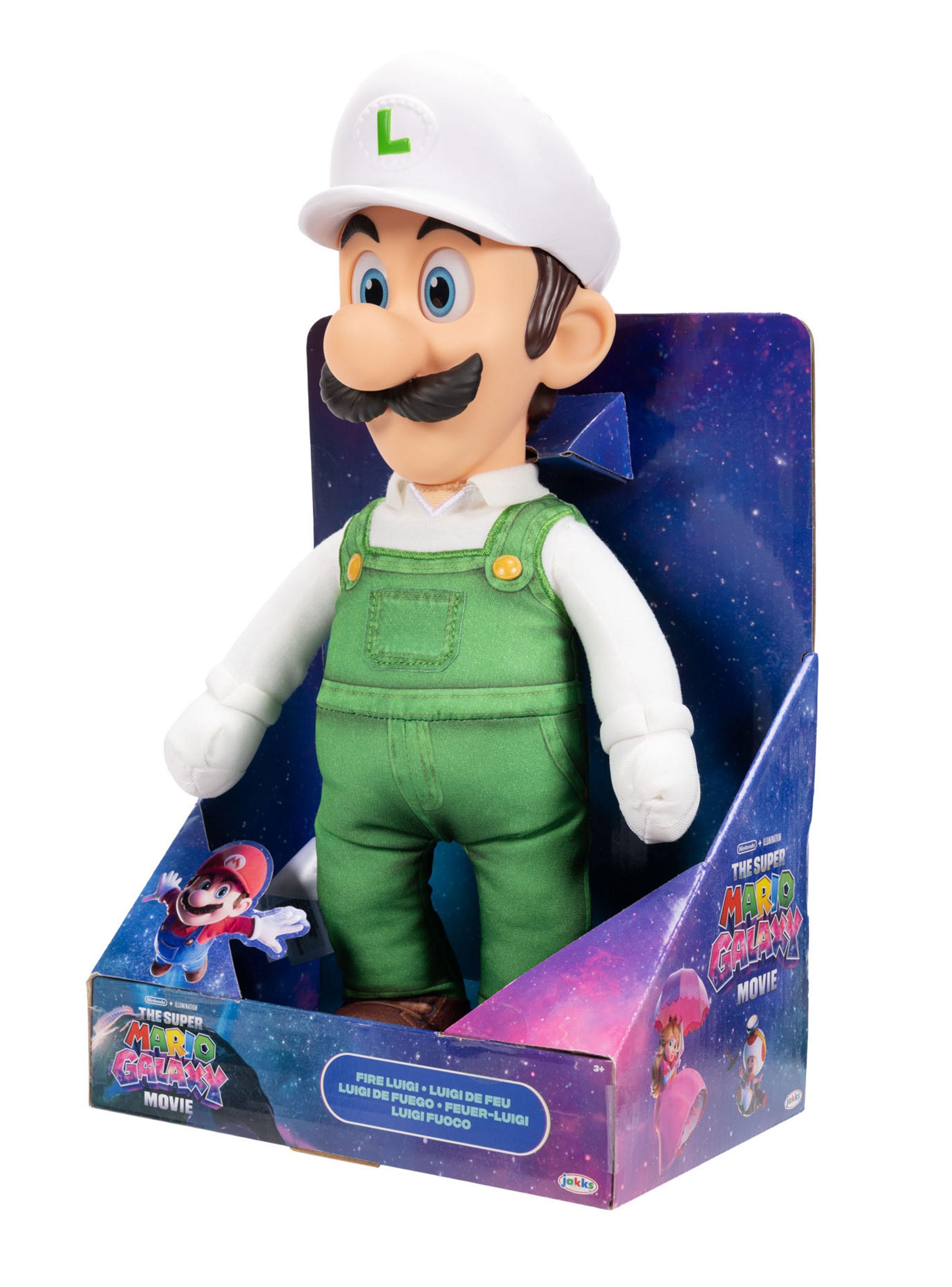 Peluche Luigi con Cabeza Plástica 37 cm-3
