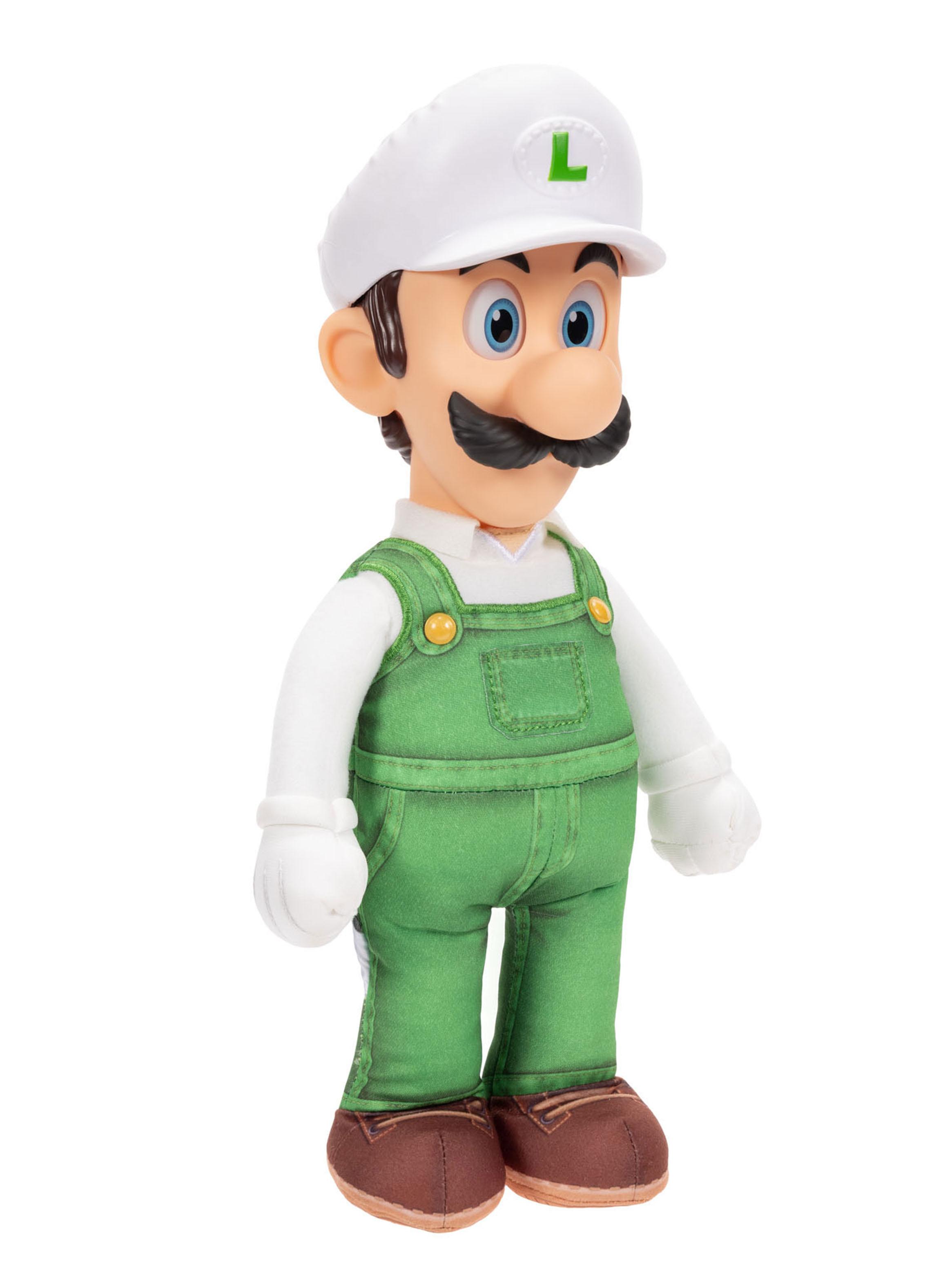 Peluche Luigi con Cabeza Plástica 37 cm-0