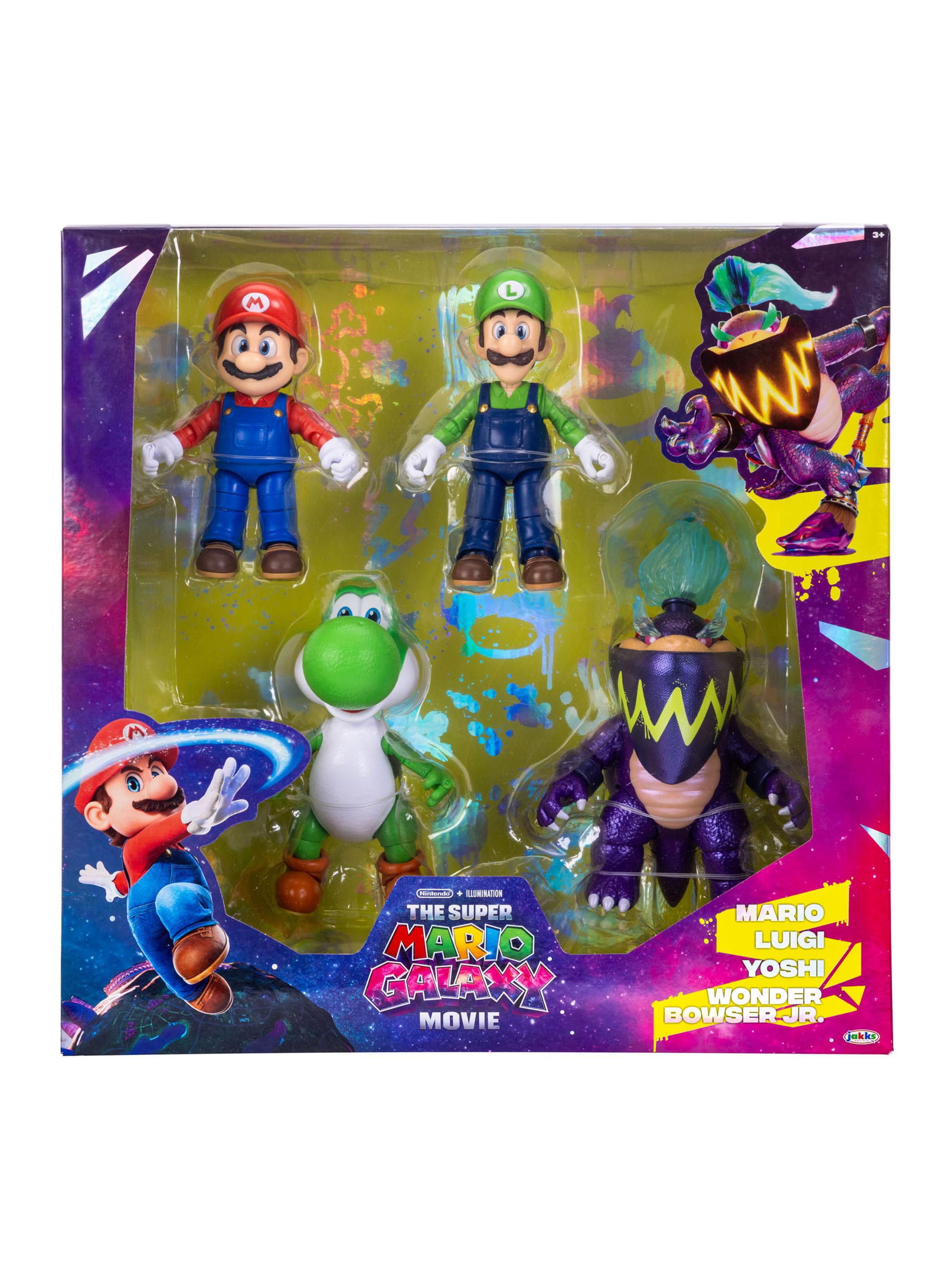 Pack 4 Figuras de Acción Nintendo Película 13 cm-2