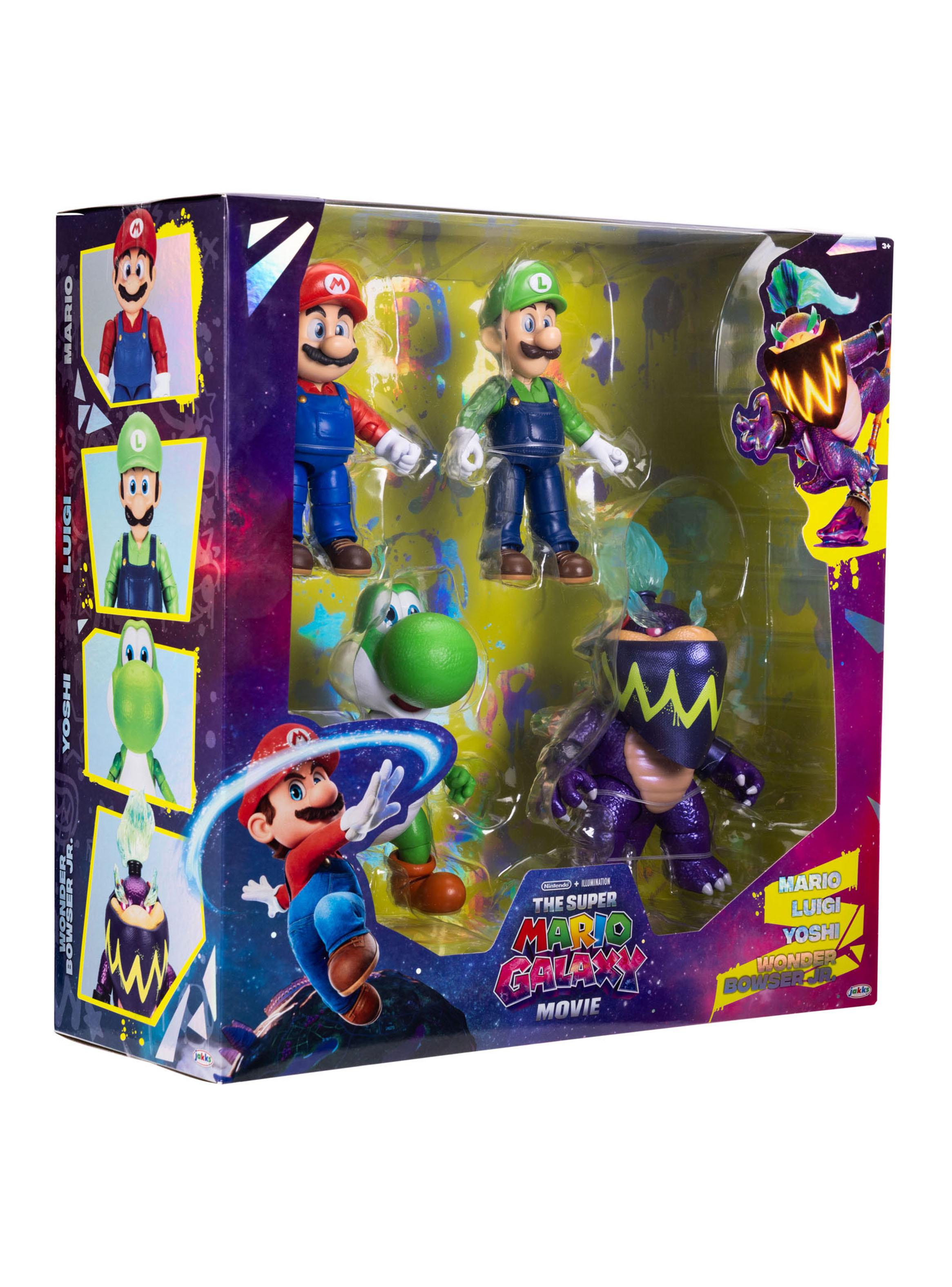 Pack 4 Figuras de Acción Nintendo Película 13 cm-3