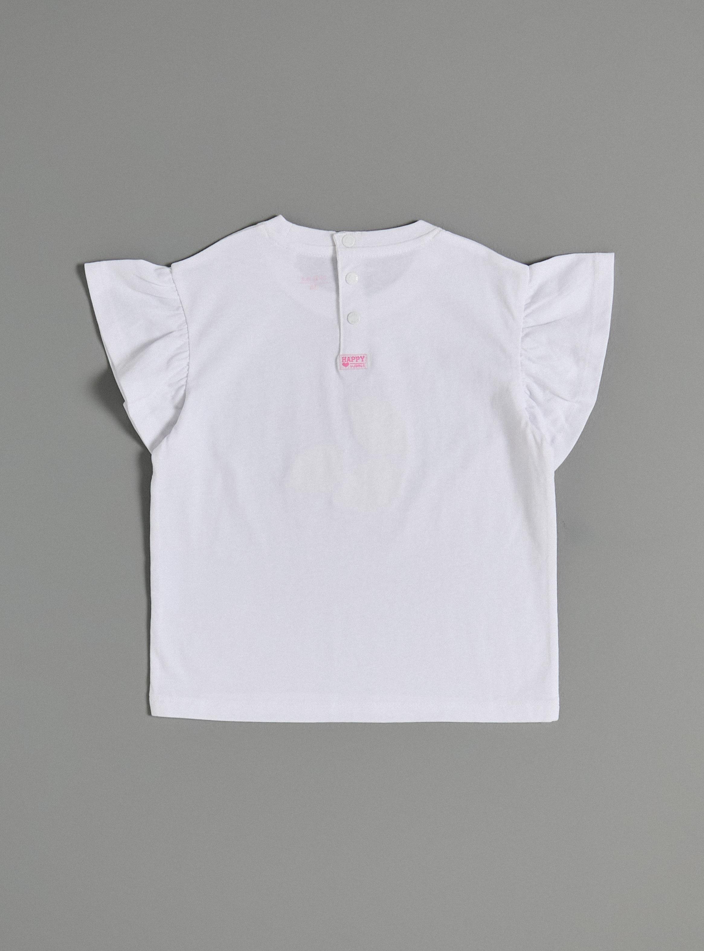 Polera Estampado Marino con Manga Vuelo-2