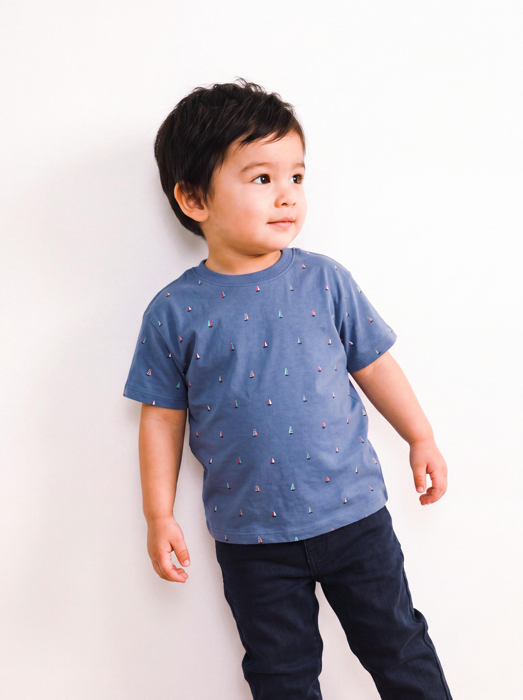 Polera Manga Corta Regular Fit con Estampado-0