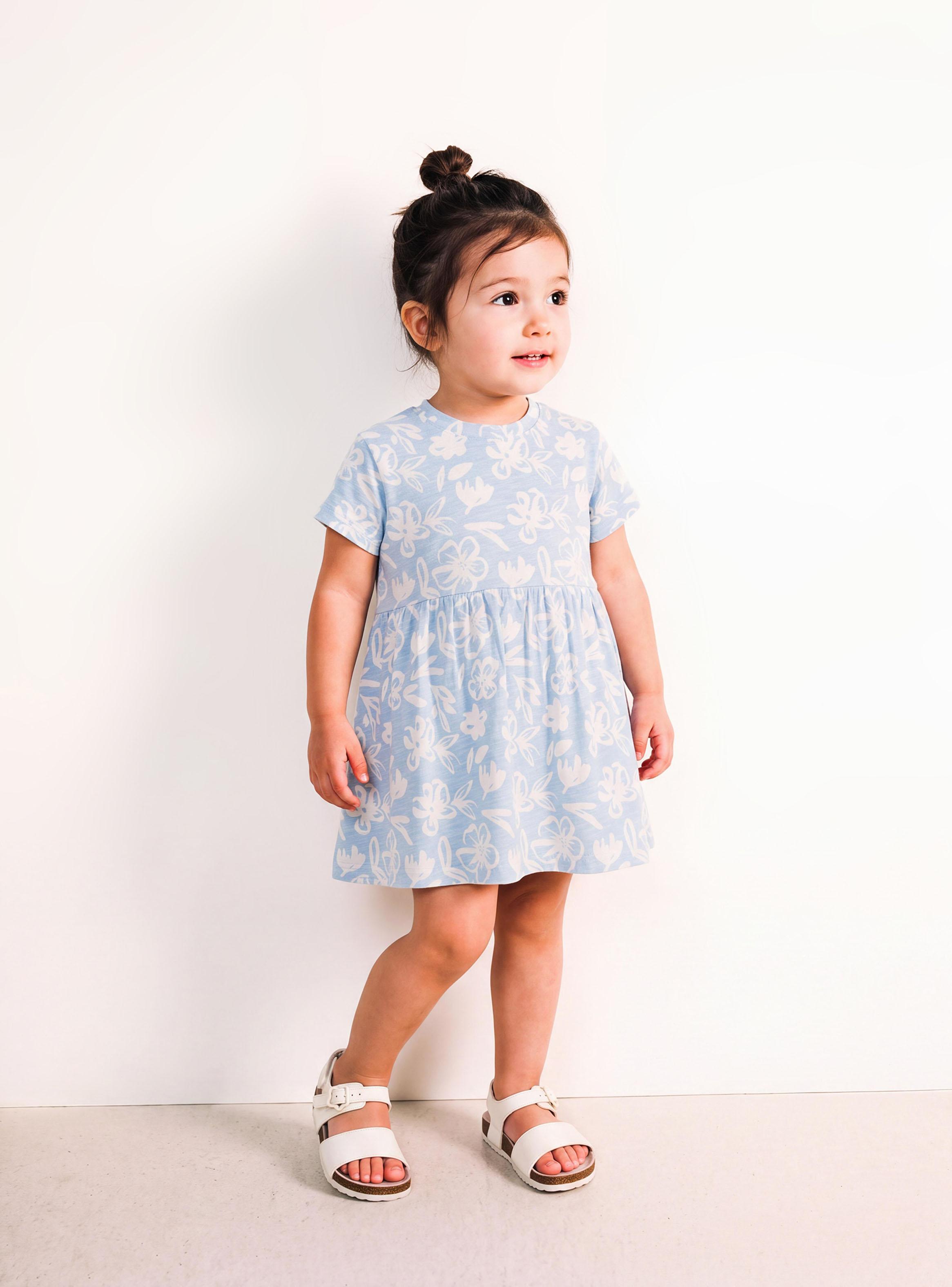 Vestido Estampado de Moda Niña-0