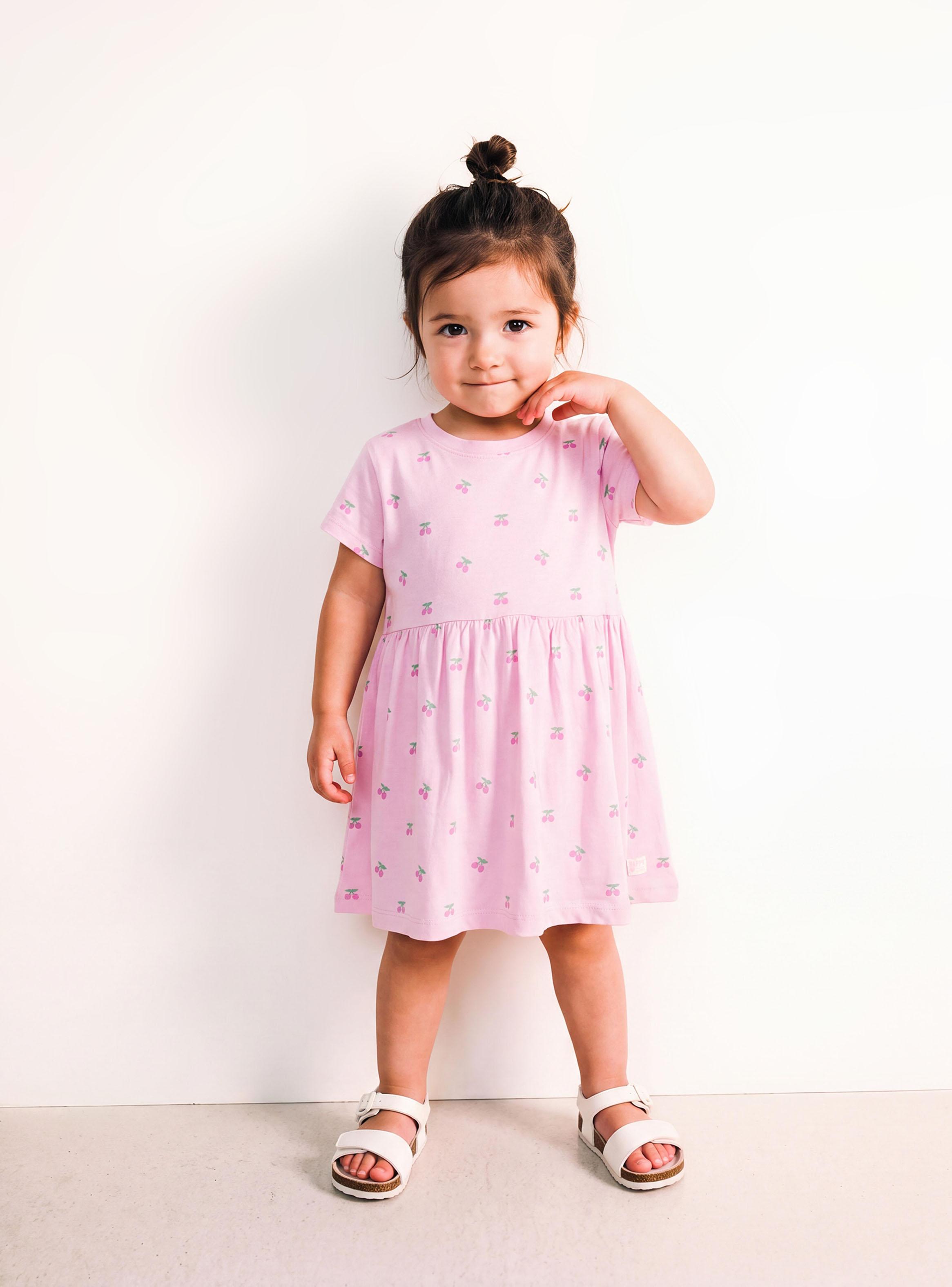 Vestido Estampado de Moda Niña-0