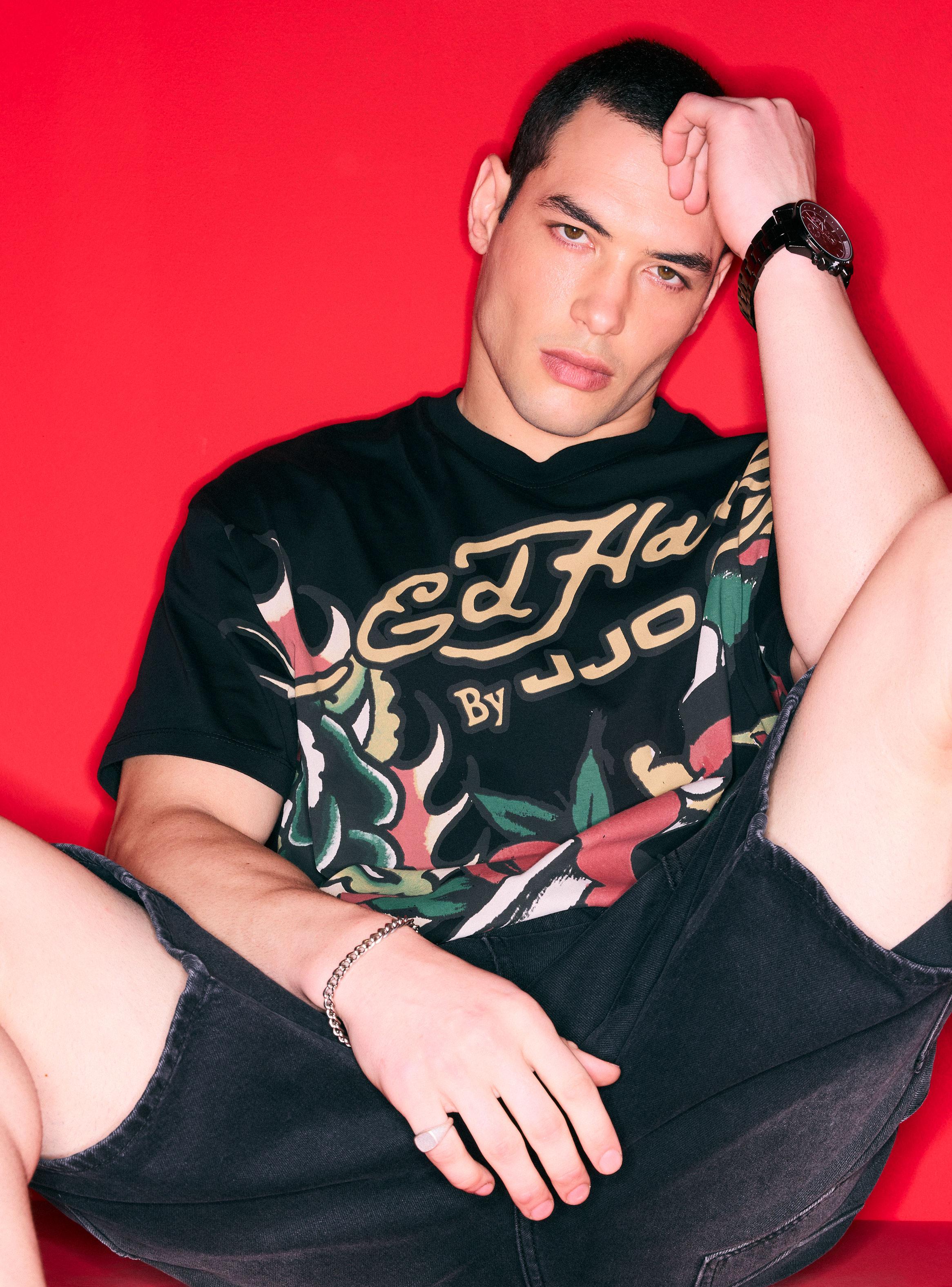 Polera Ed Hardy Estampado Frontal-2