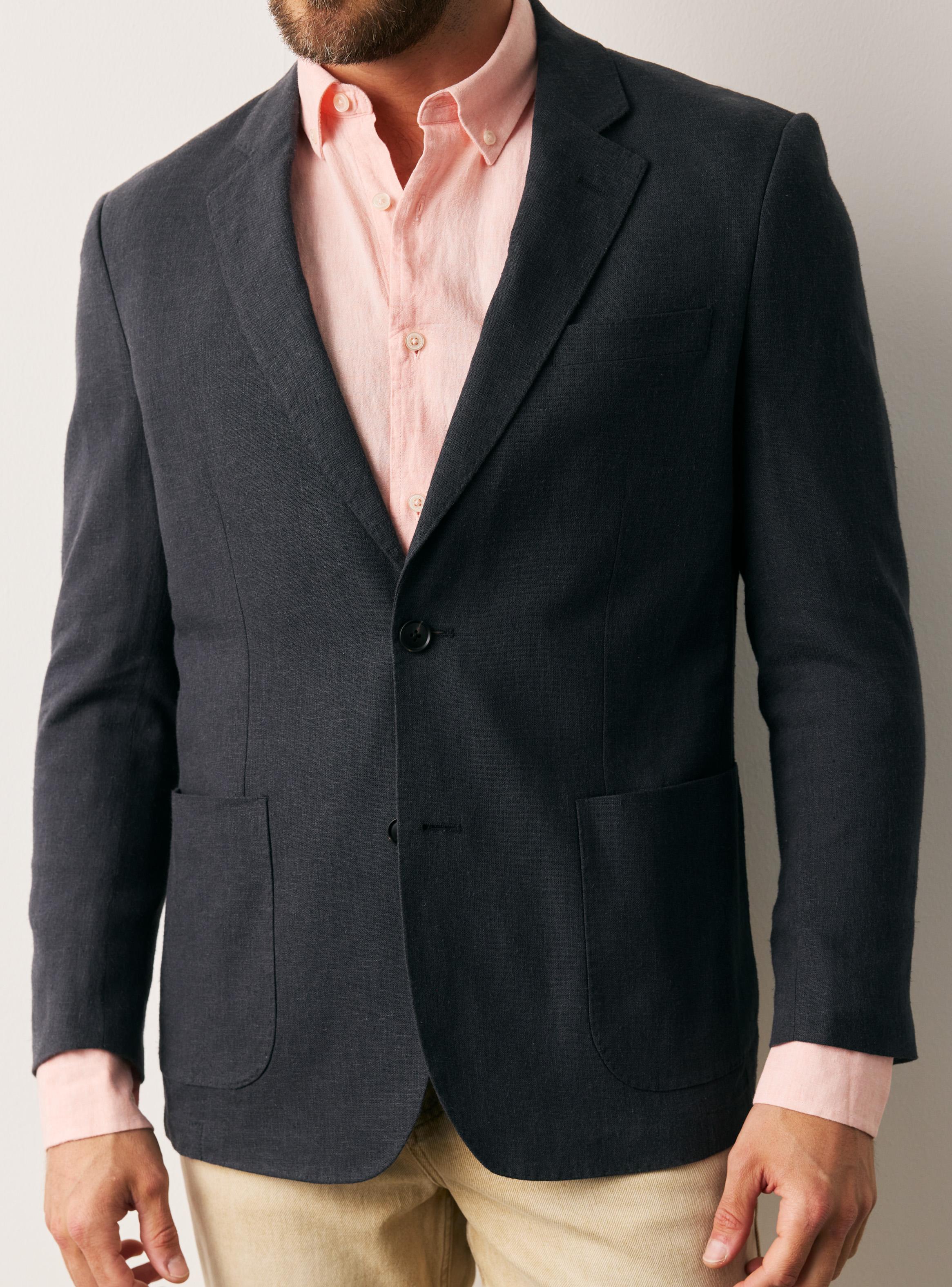 Blazer Regular Fit Lino-3