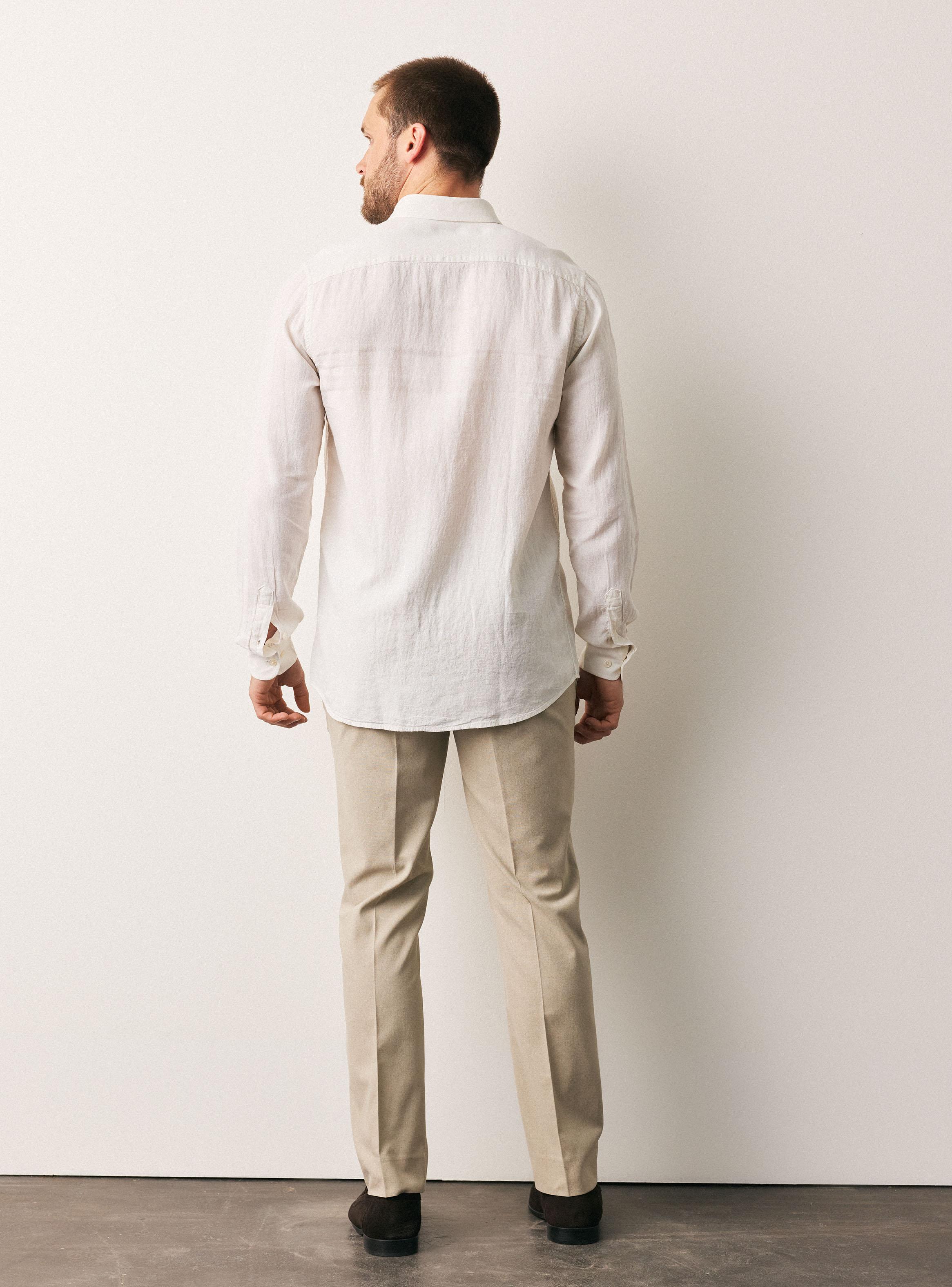 Camisa Lino Soft Regular Fit-5