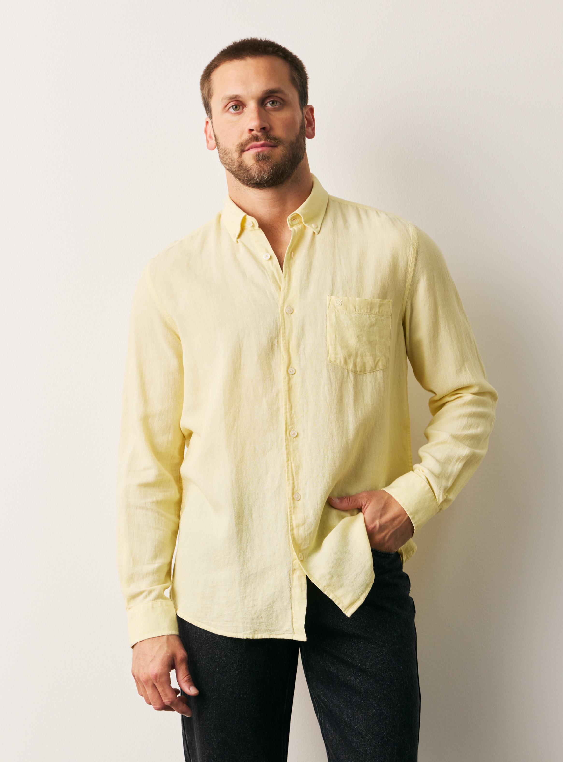 Camisa Lino Soft Regular Fit-0