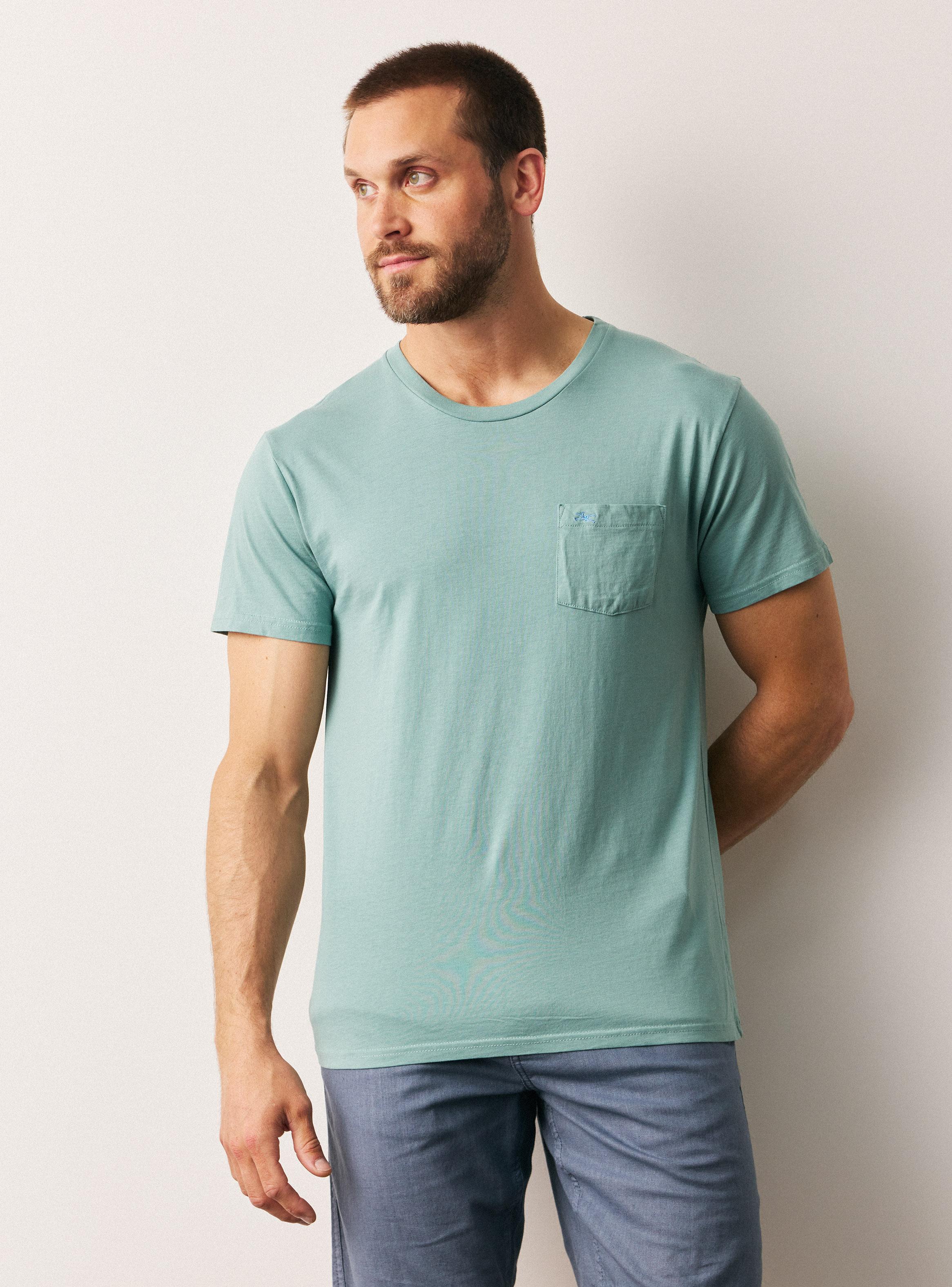 Polera Crew Neck Bolsillo-0