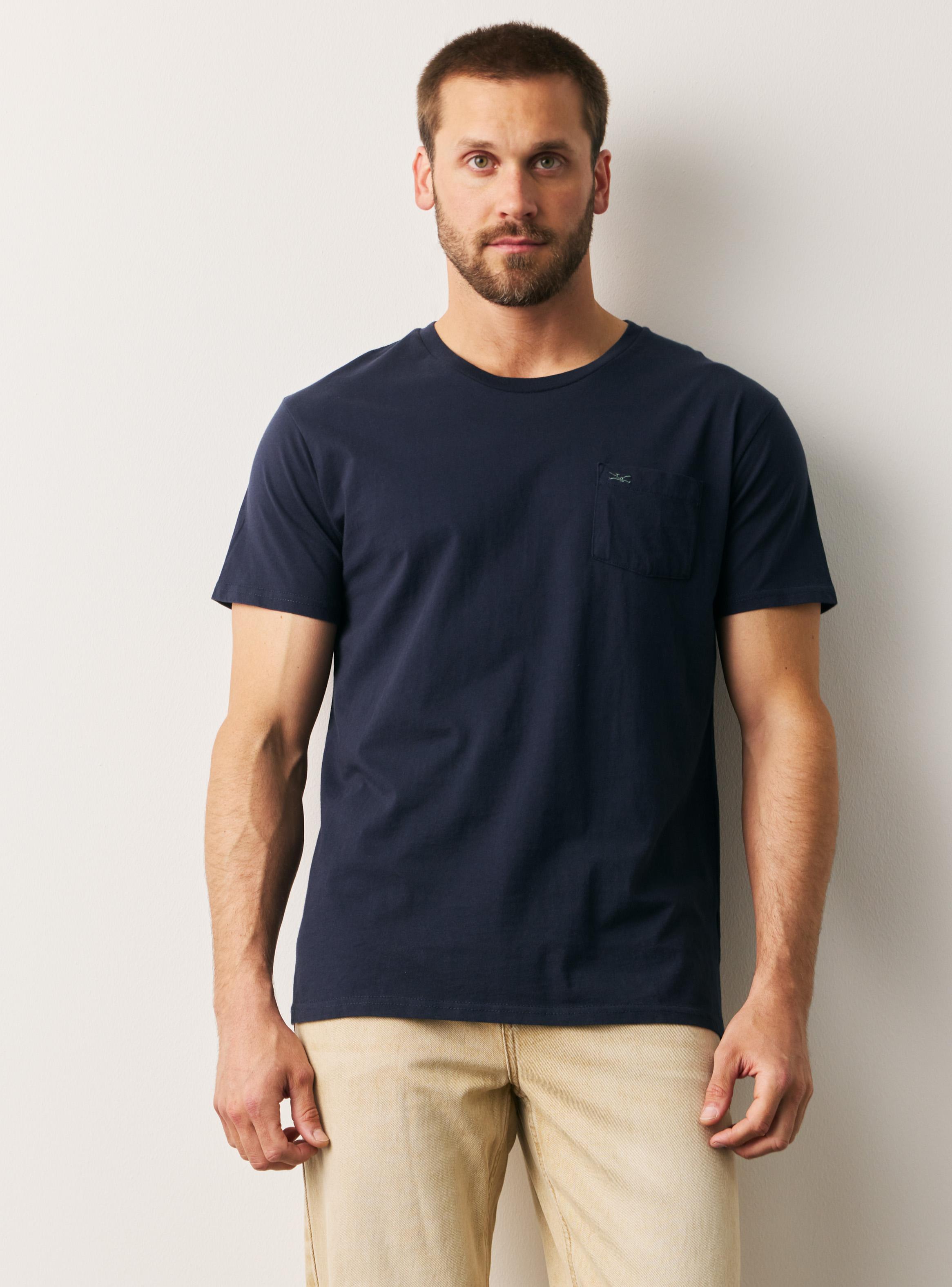 Polera Crew Neck Bolsillo-0