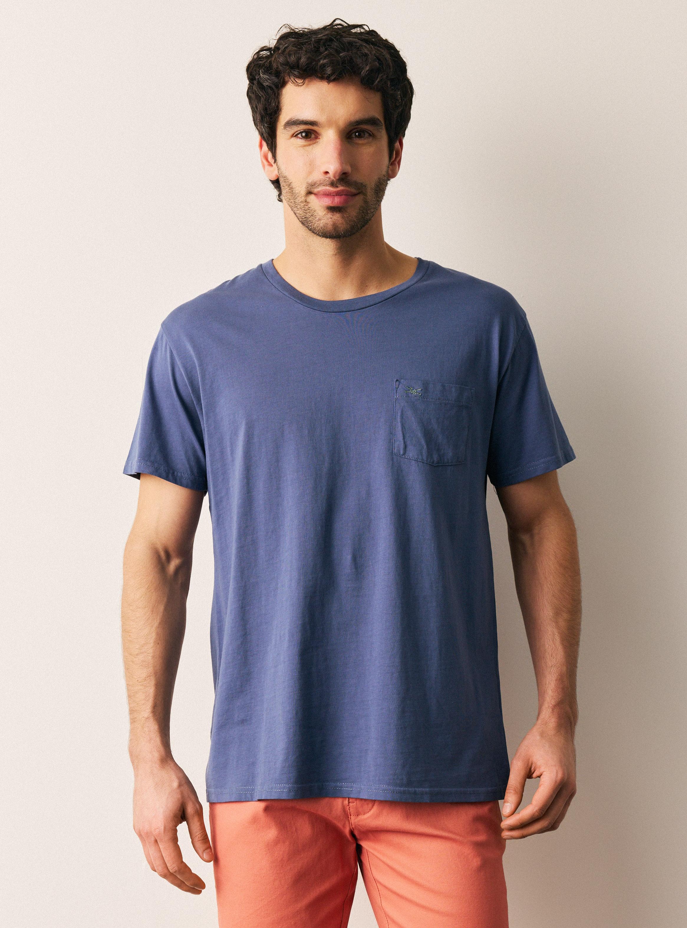 Polera Crew Neck Bolsillo-0