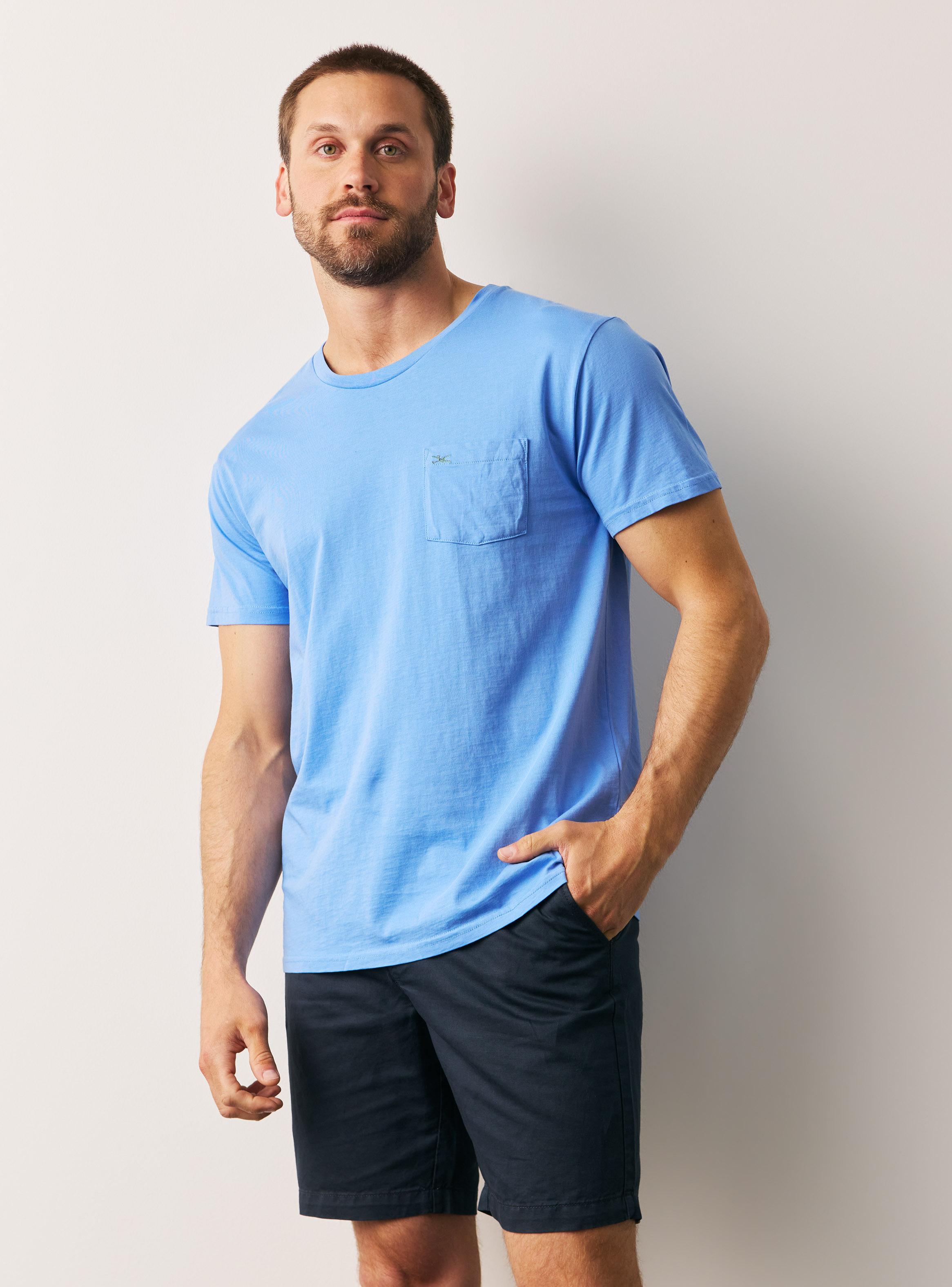 Polera Crew Neck Bolsillo-0