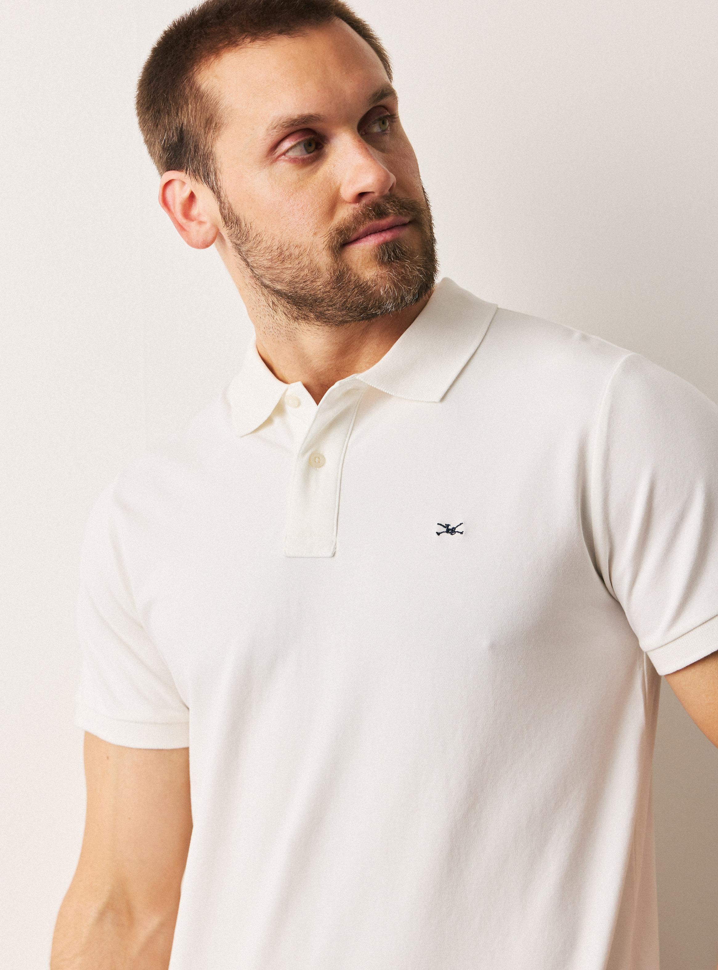 Polera Pique Algodón Elasticada-2