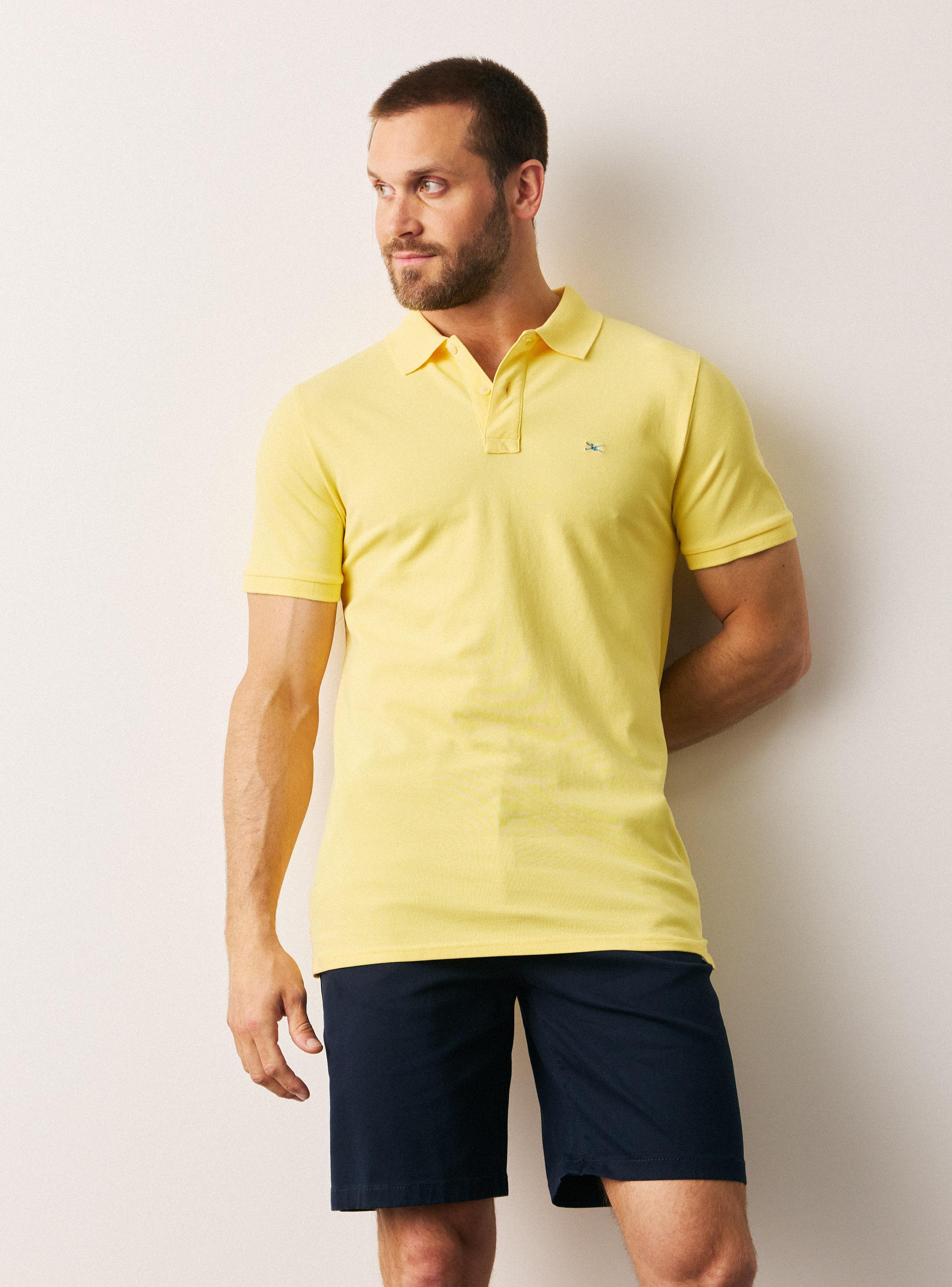 Polera Pique Algodón Elasticada-0