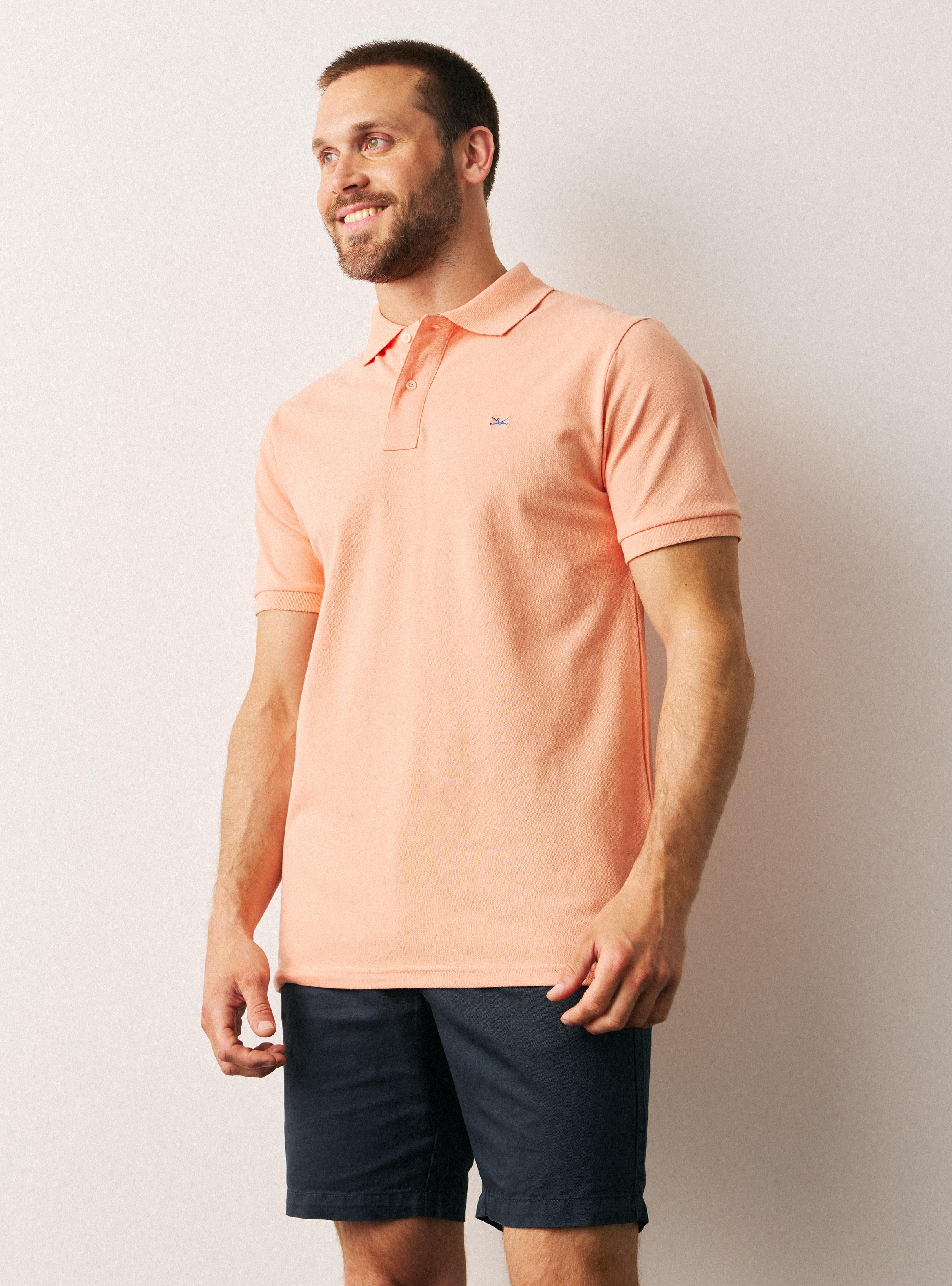 Polera Pique Algodón Elasticada-0