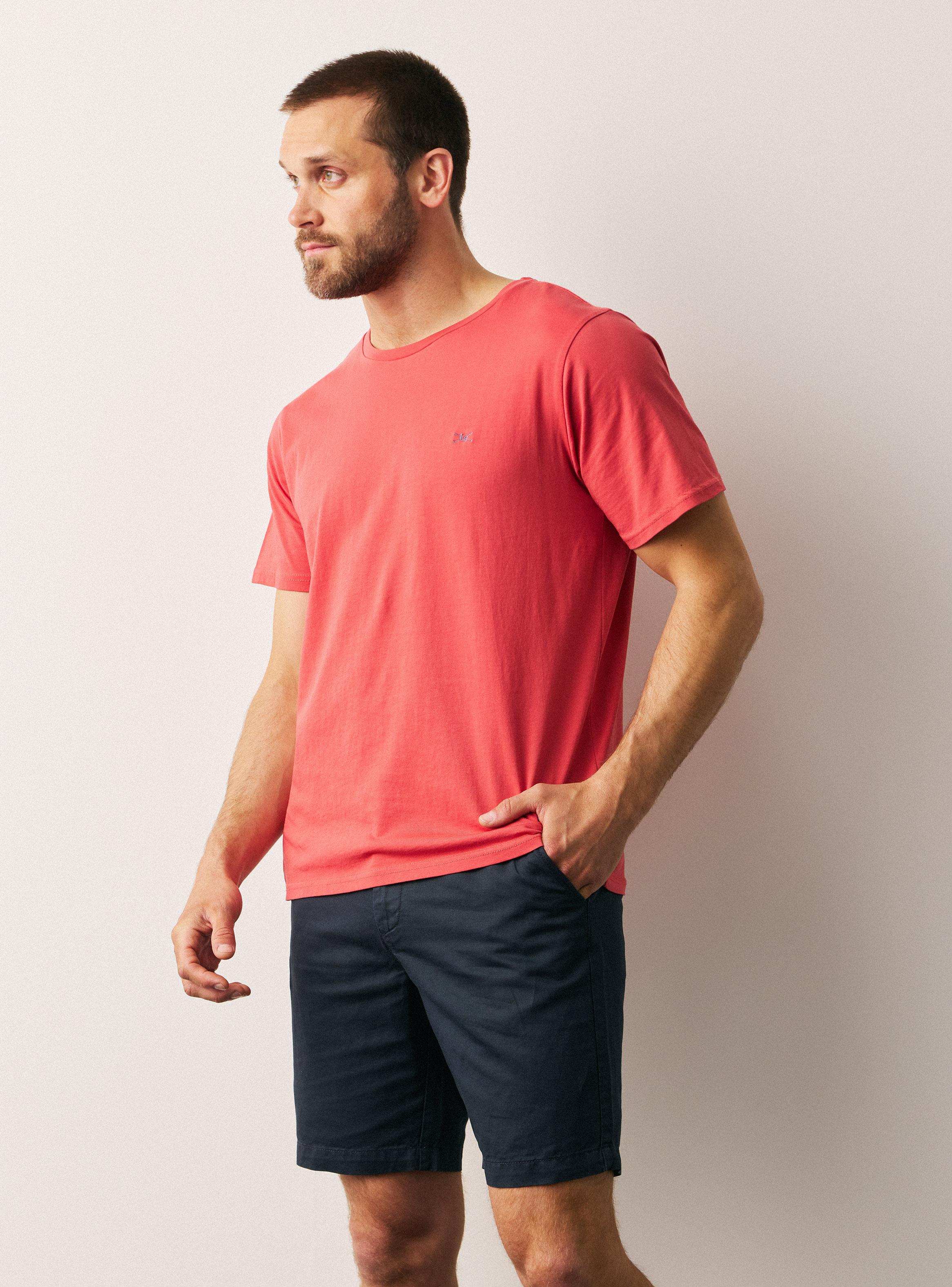 Polera Logo Bordado Crew Neck-0