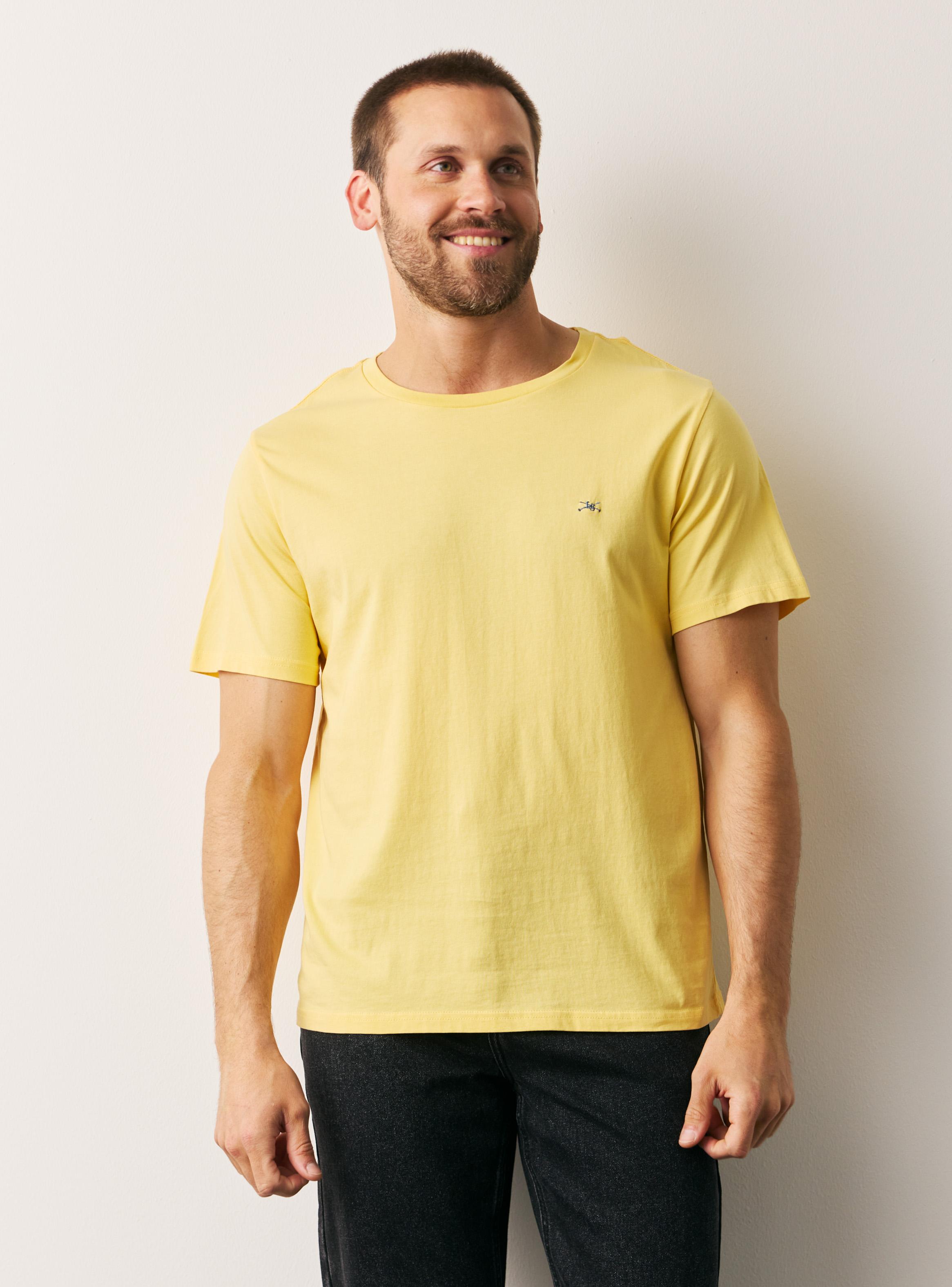 Polera Logo Bordado Crew Neck-0