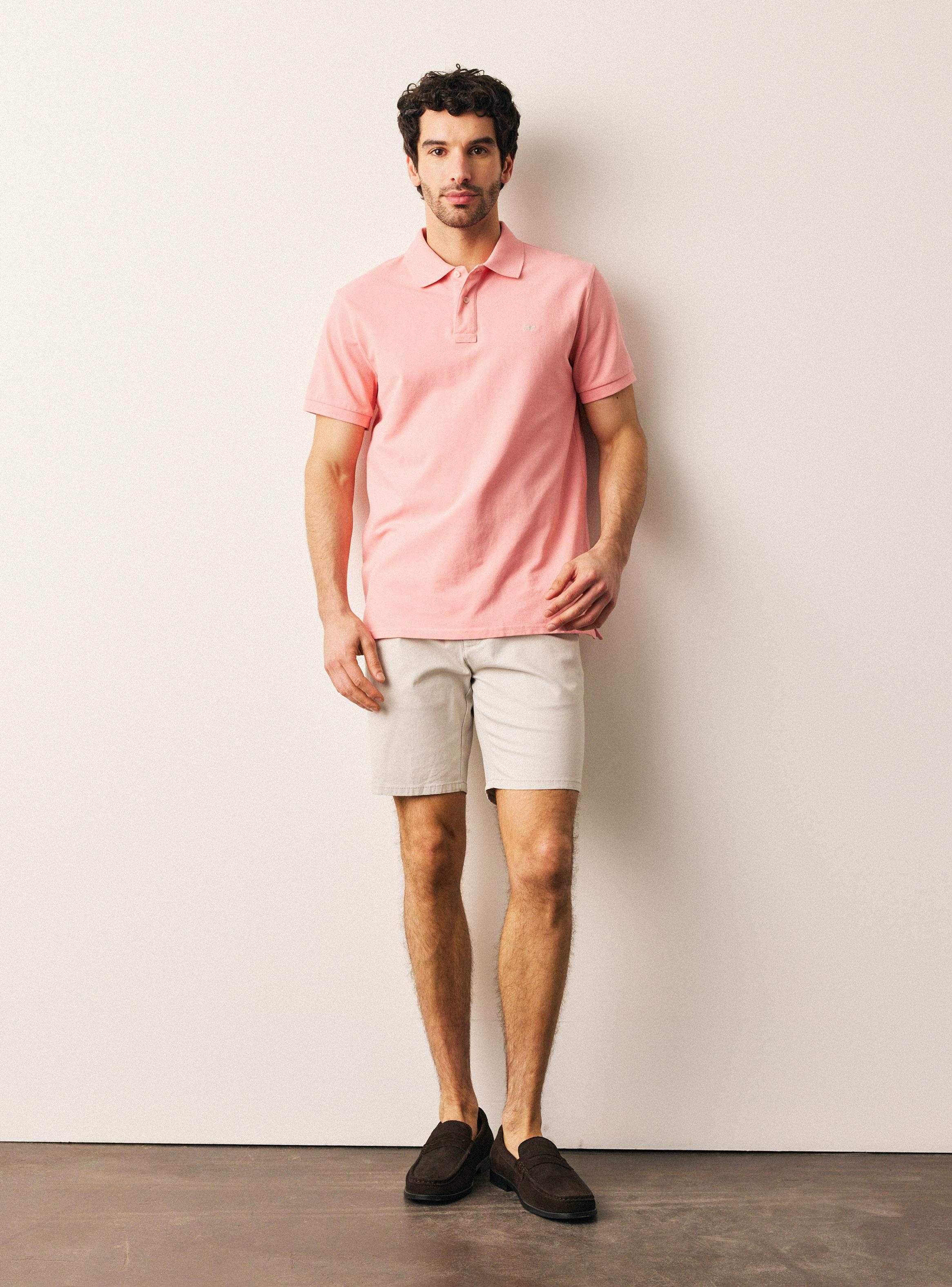 Short Bermuda Corte Chino con Spandex-4
