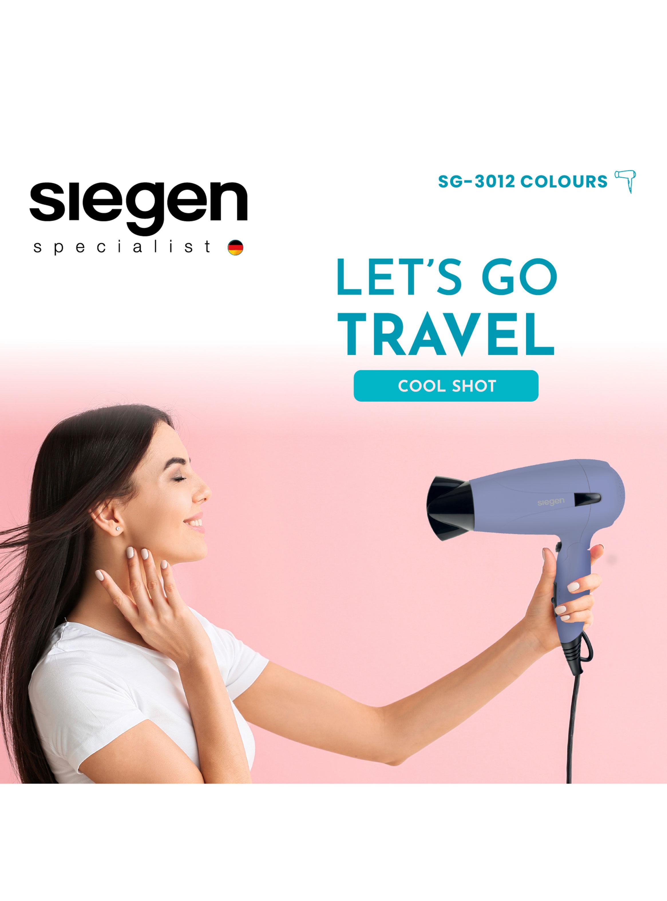 Secador de Pelo Let's Go Travel SG-3012C63-3