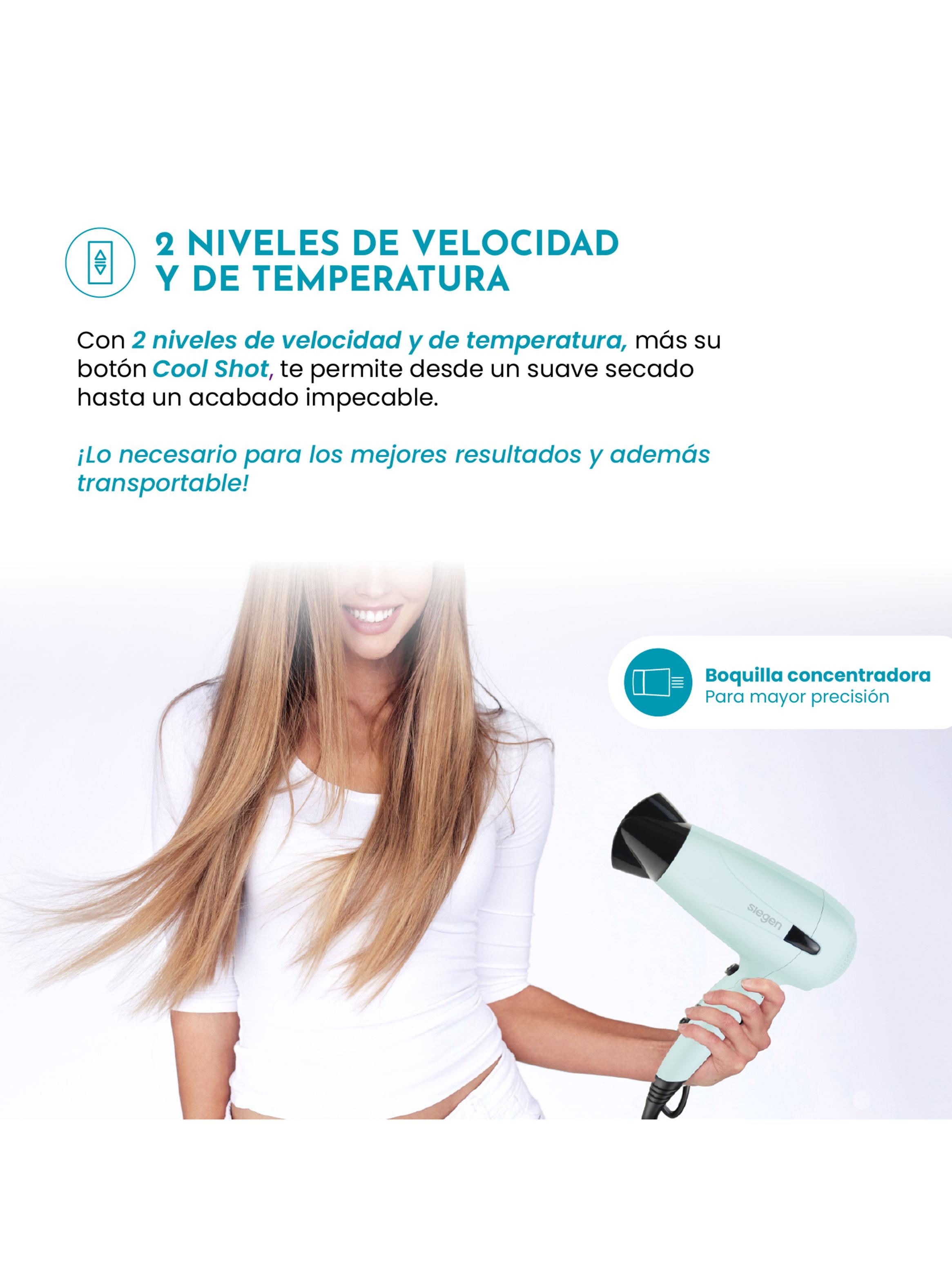Secador de Pelo Let's Go Travel SG-3012C63-2