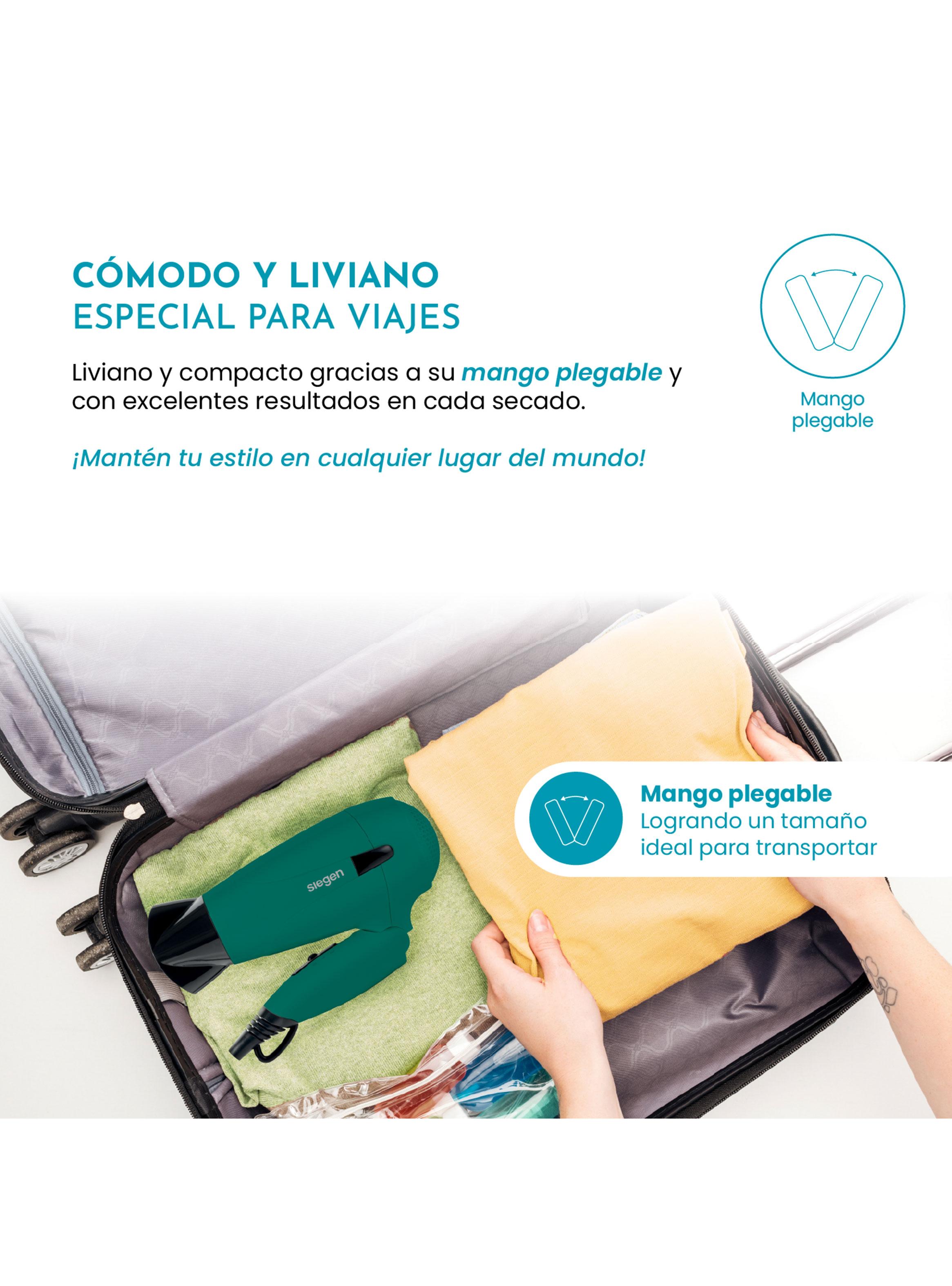 Secador de Pelo Let's Go Travel SG-3012C68-2