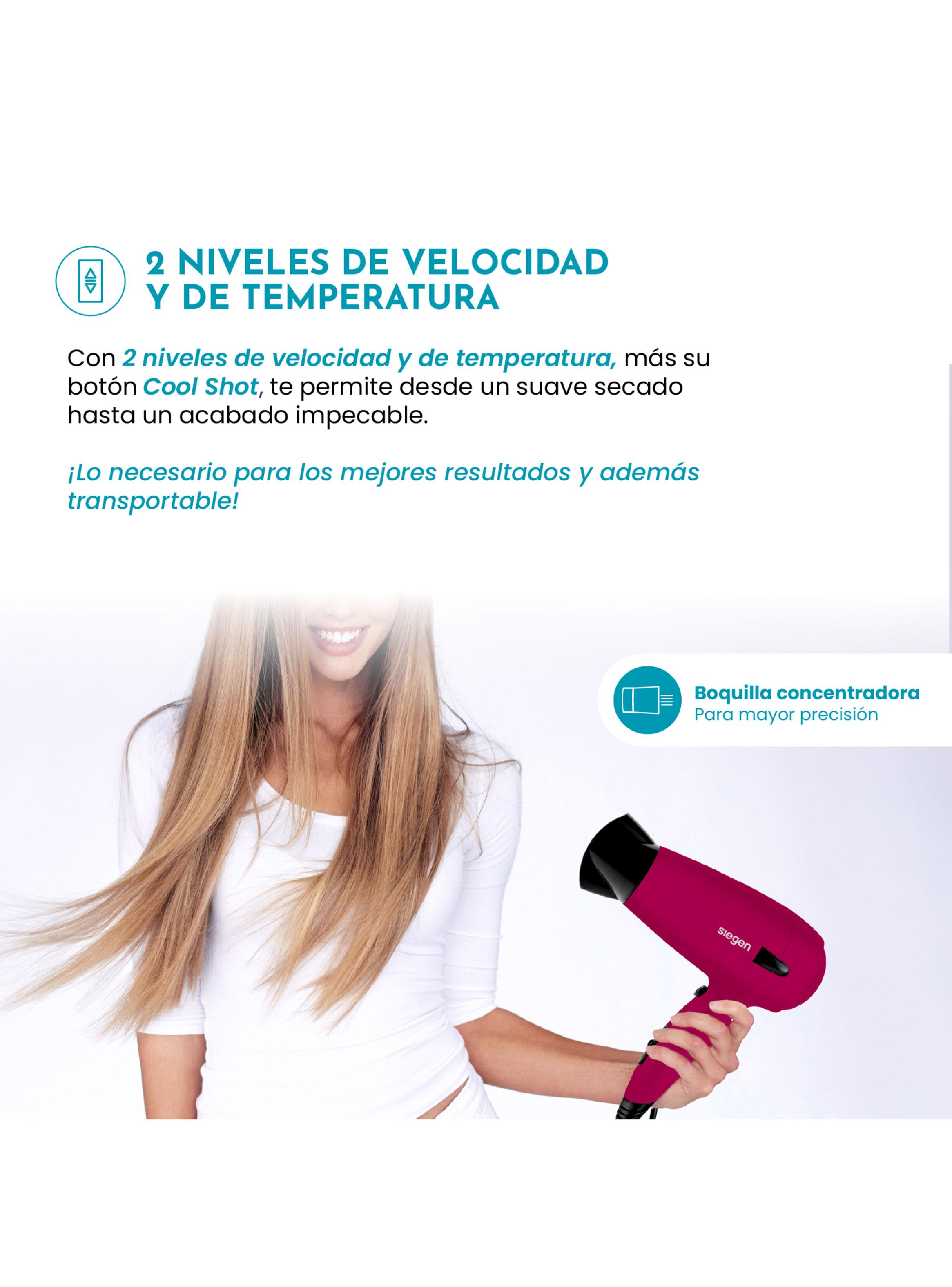 Secador de Pelo Let's Go Travel SG-3012C68-3